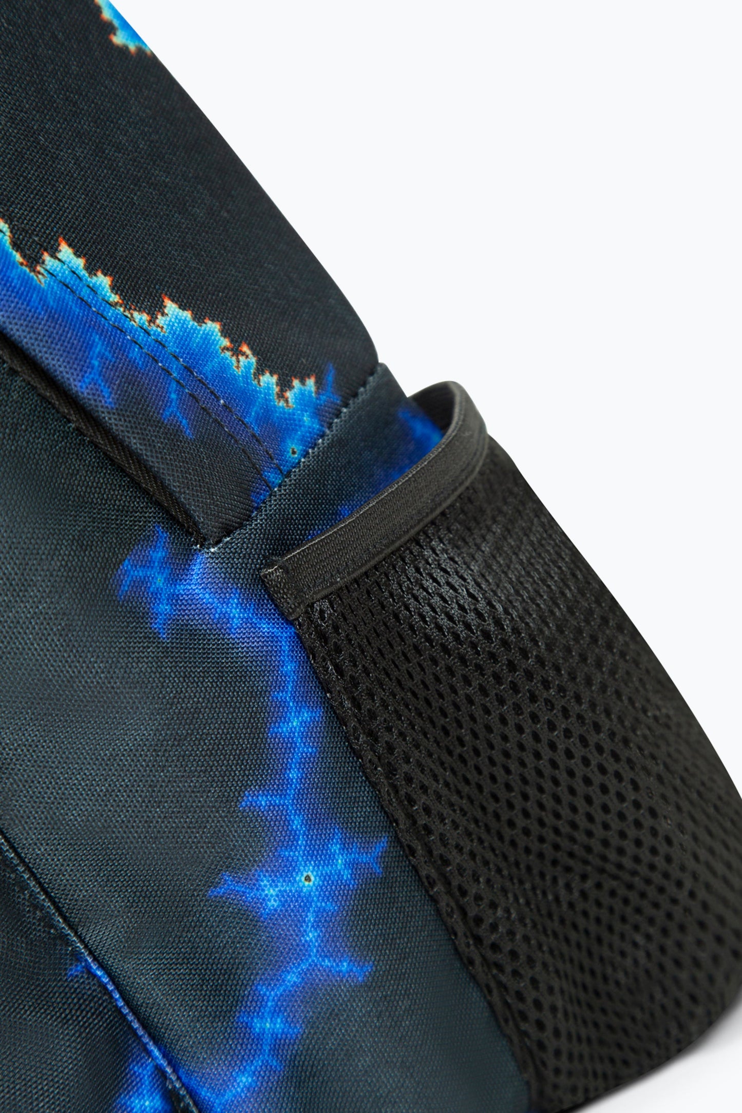 Hype Black/Blue Lightning Badge Backpack