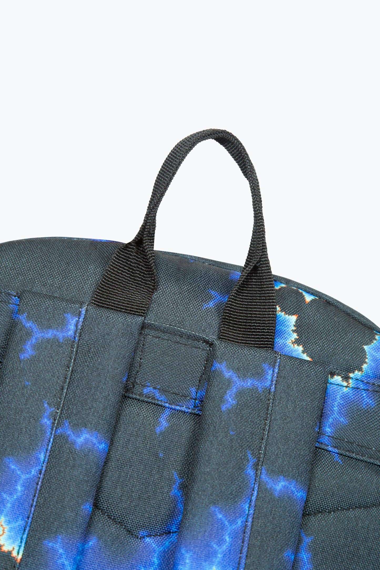 Hype Black/Blue Lightning Badge Backpack