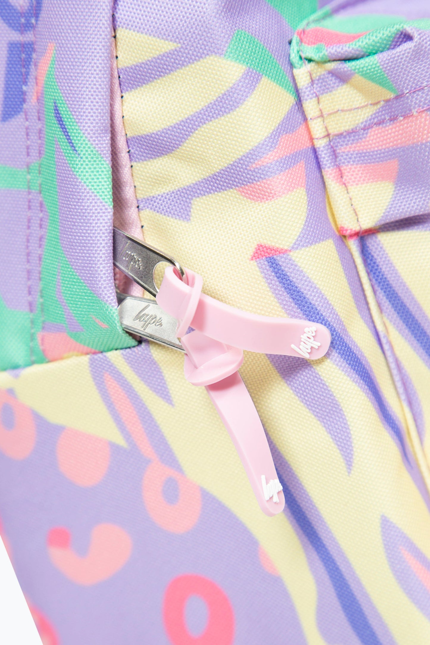 Hype Pastel Prints Badge Backpack