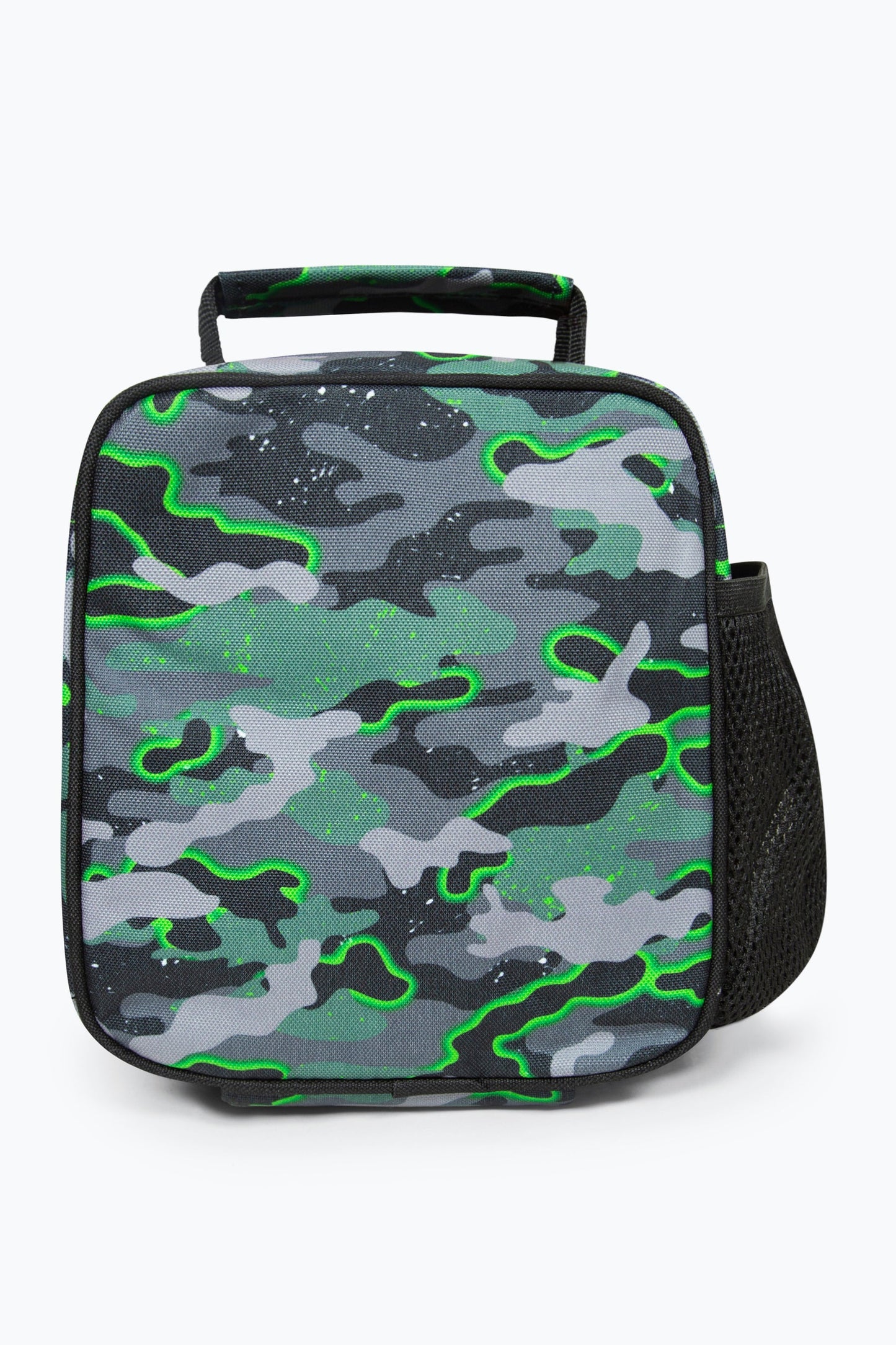 Hype Green Glow Camo Lunch Box
