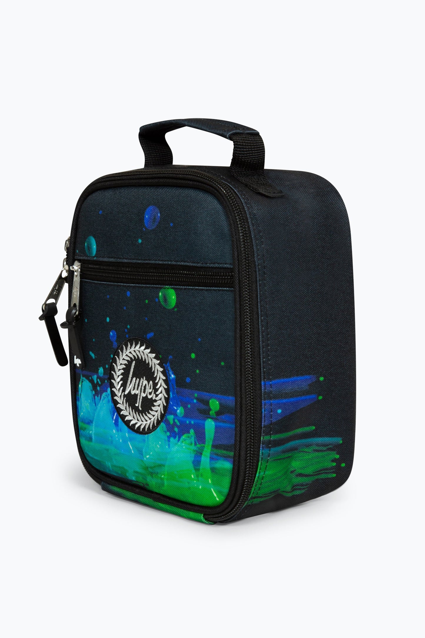 Hype Black 3D Droplets Lunch Box