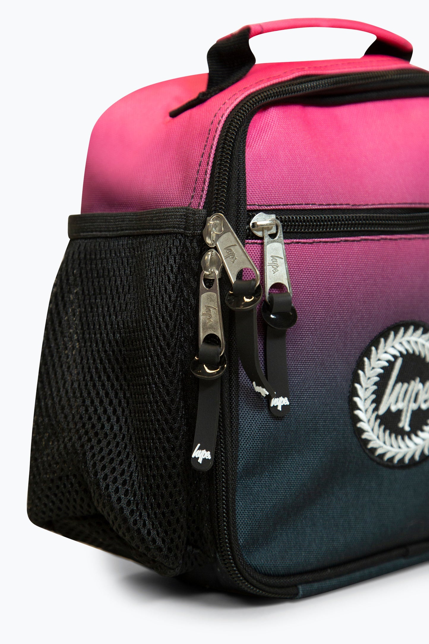 HYPE BLACK/PINK FADE LUNCH BAG