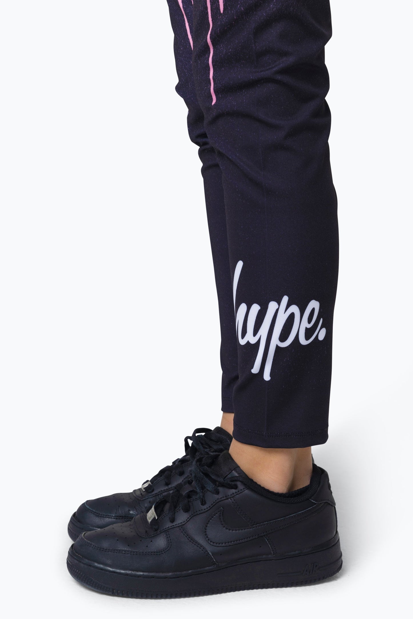 HYPE GIRLS MULTI DARK PASTEL DRIPS LEGGINGS