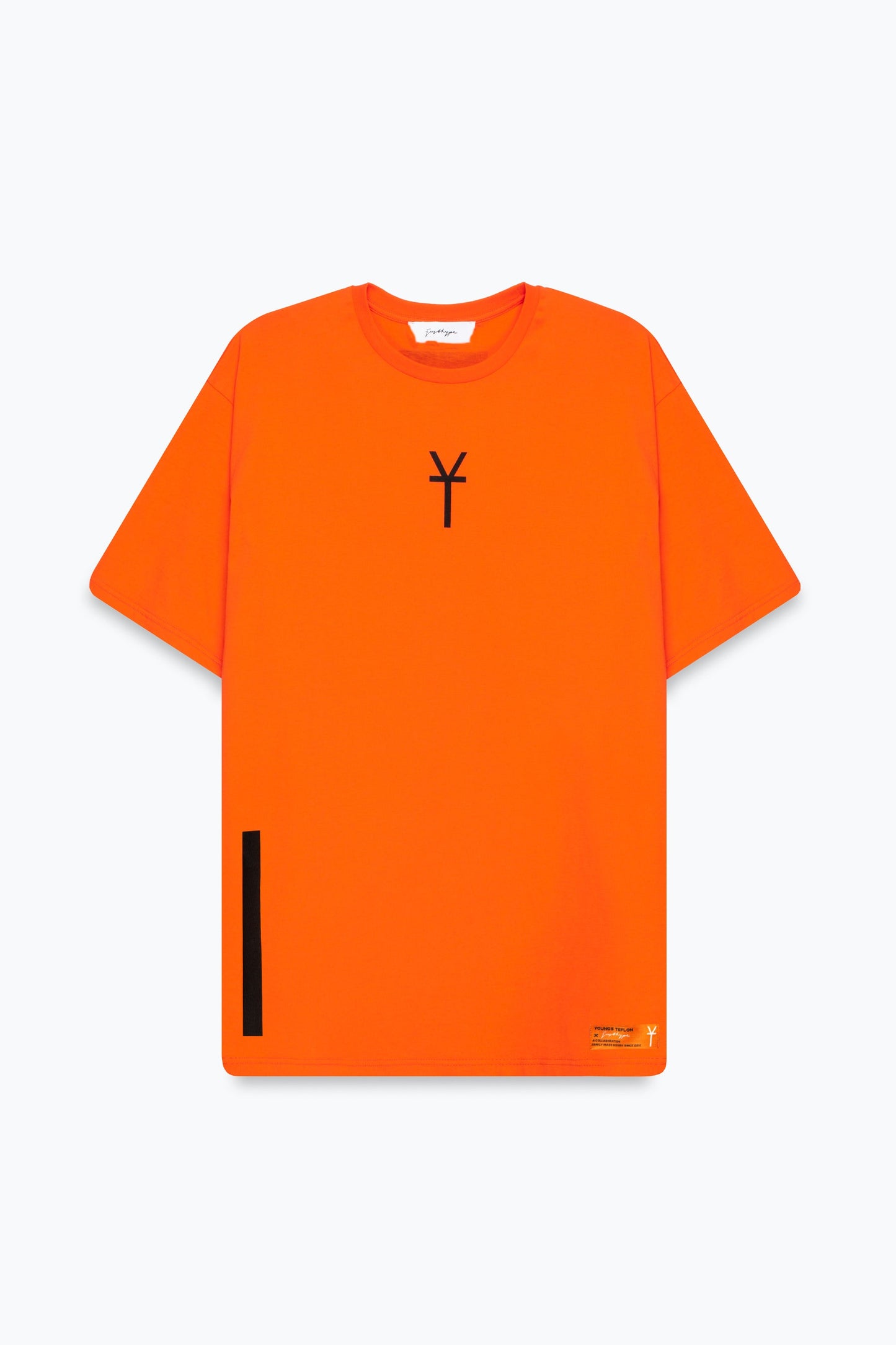 Hype X Youngs Teflon Orange Oversized Mens T-Shirt