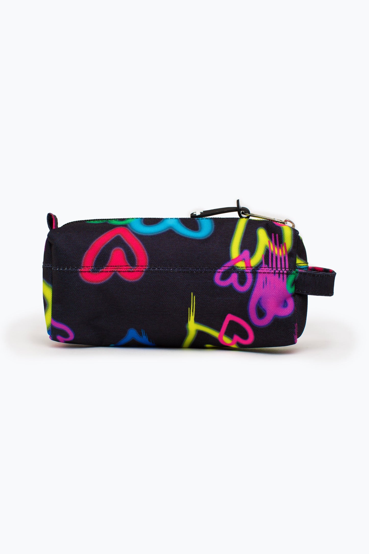 HYPE BLACK GRAFFITI HEART PENCIL CASE