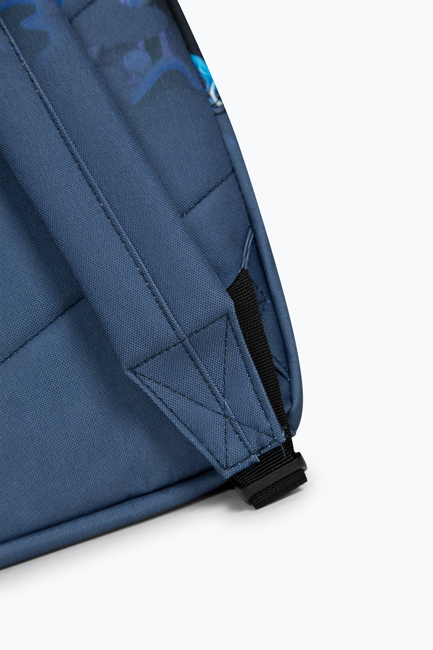 Hype Boys Navy Shark Smile Camo Fade Backpack