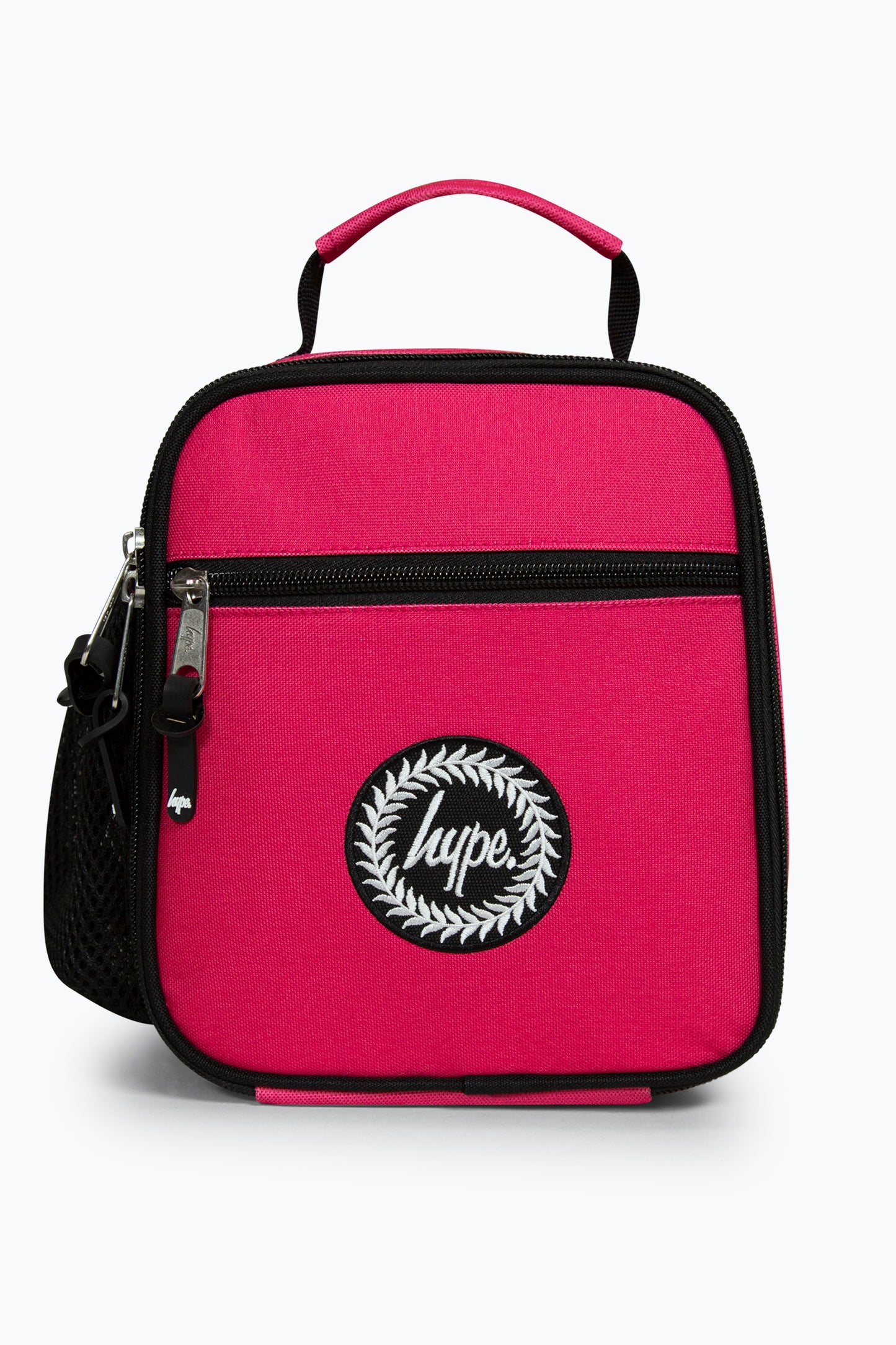 Hype Girls Pink Applique Heart Lunch Box