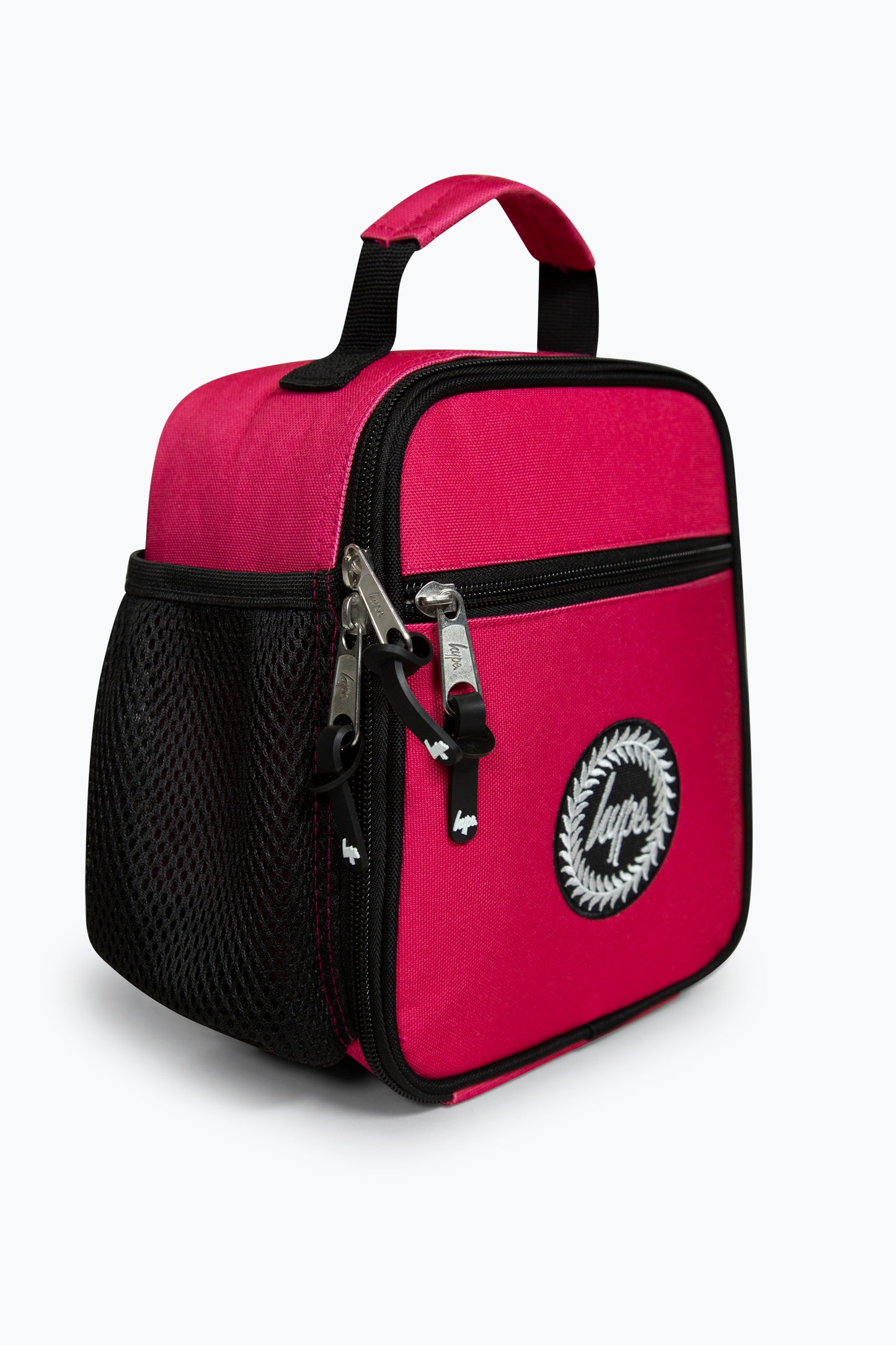 Hype Girls Pink Applique Heart Lunch Box