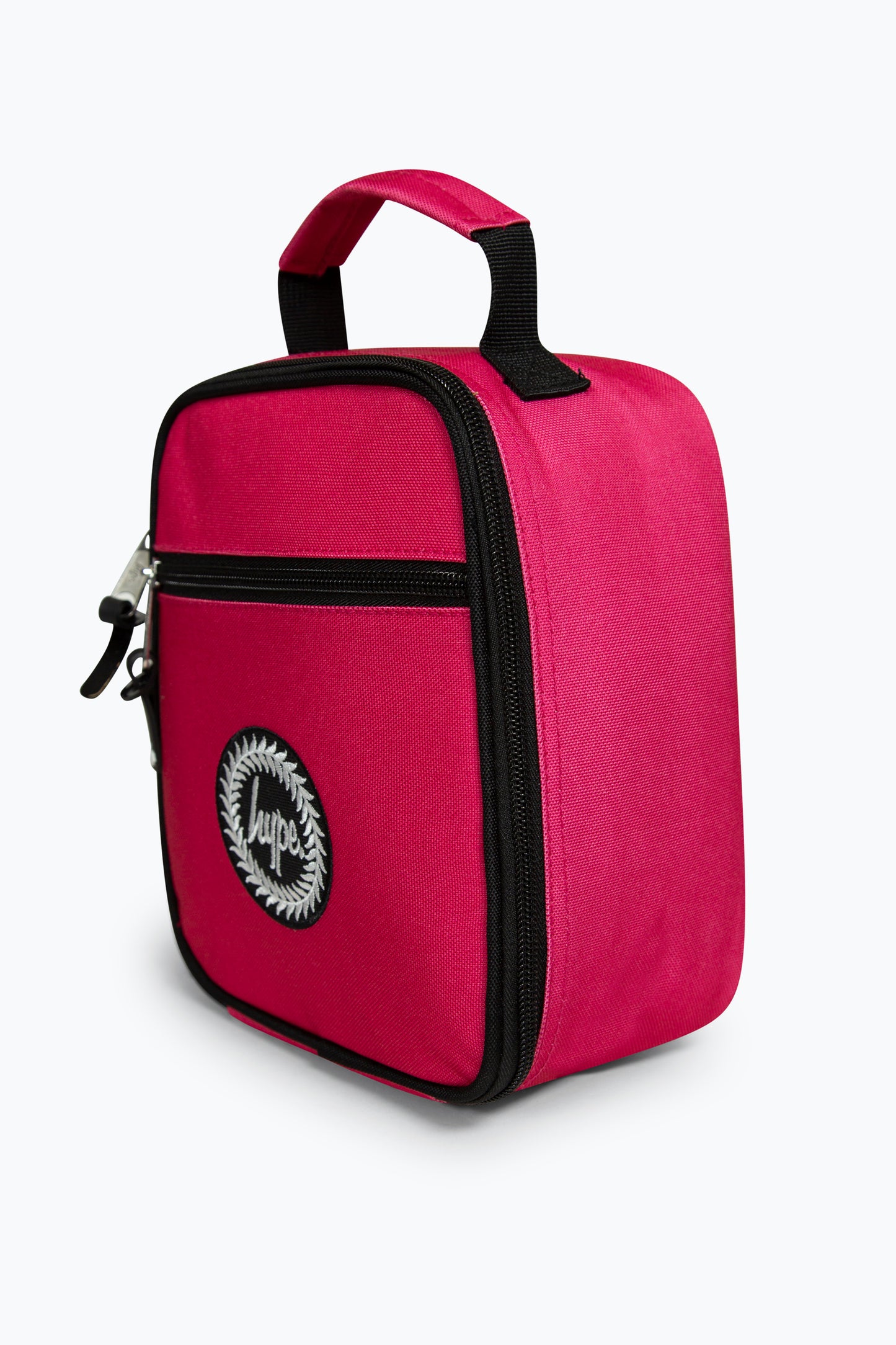 Hype Girls Pink Applique Heart Lunch Box
