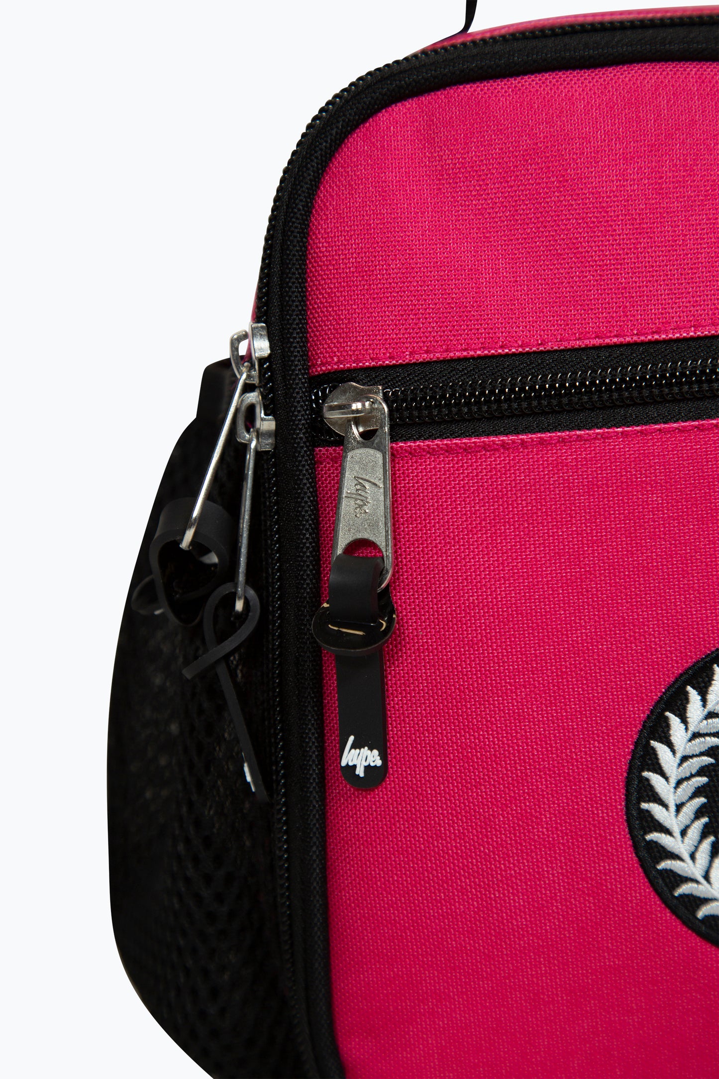 Hype Girls Pink Applique Heart Lunch Box