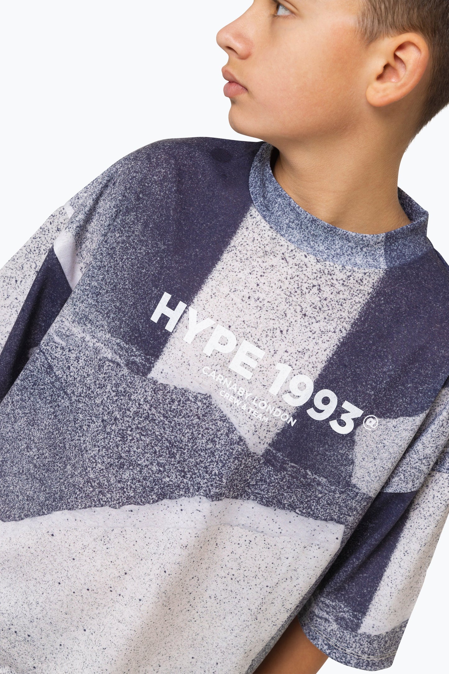 HYPE BOYS MULTI PAPER TEAR HYPE 1993 T-SHIRT