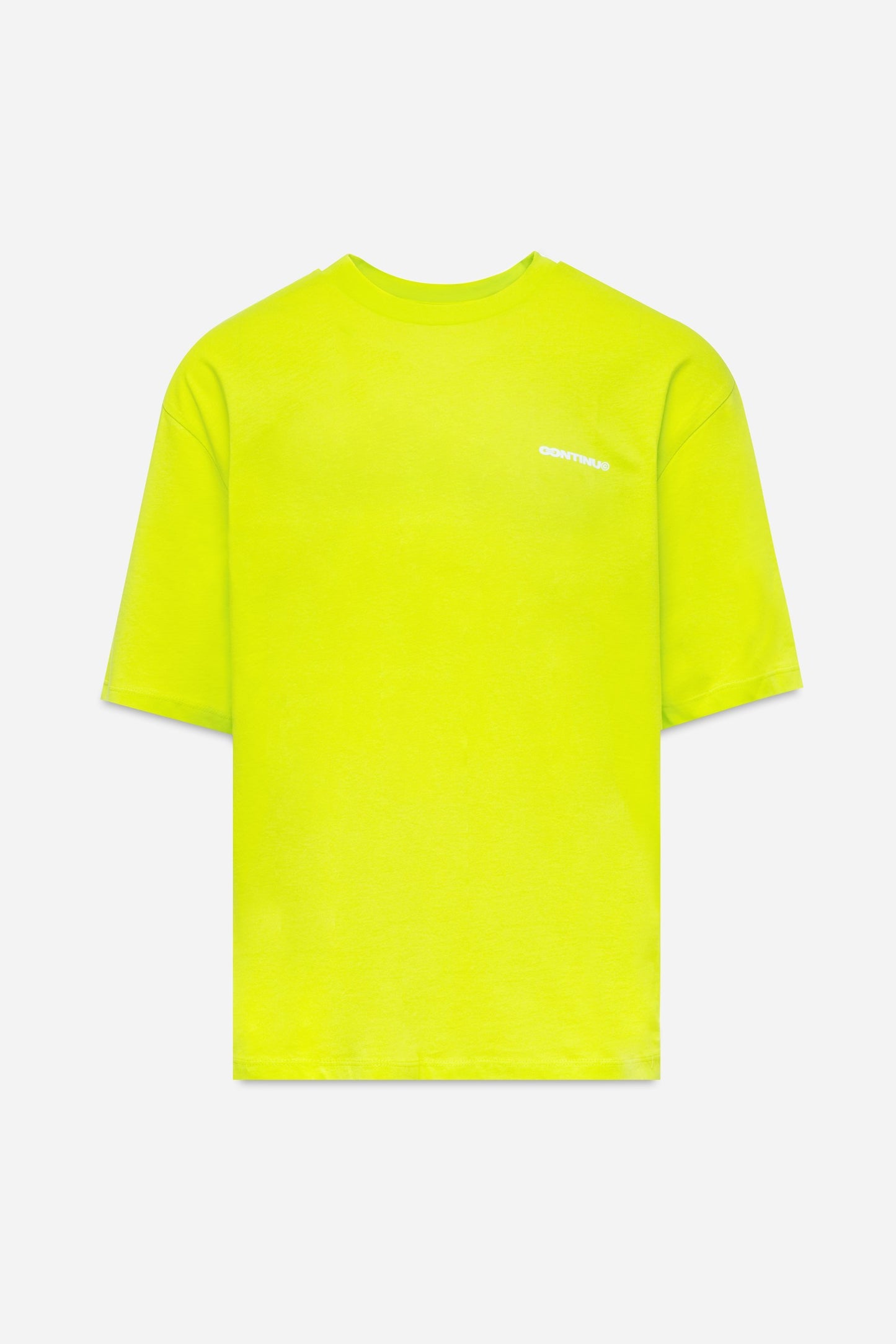 CONTINU8 YELLOW OVERSIZED T-SHIRT