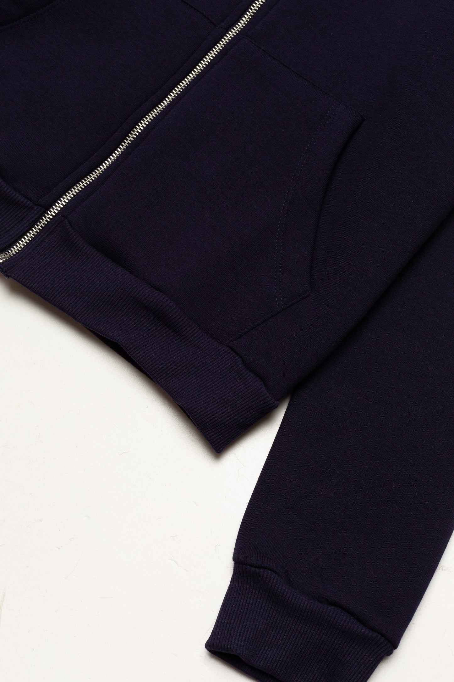 HYPE WOMENS NAVY SCRIBBLE ZIP HOODIE