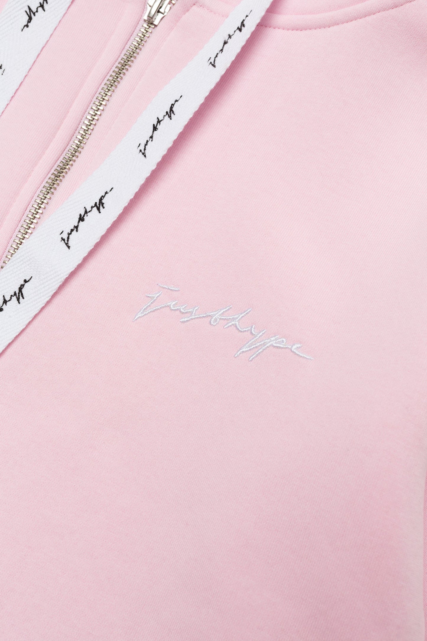 HYPE WOMENS PINK SCRIBBLE ZIP HOODIE