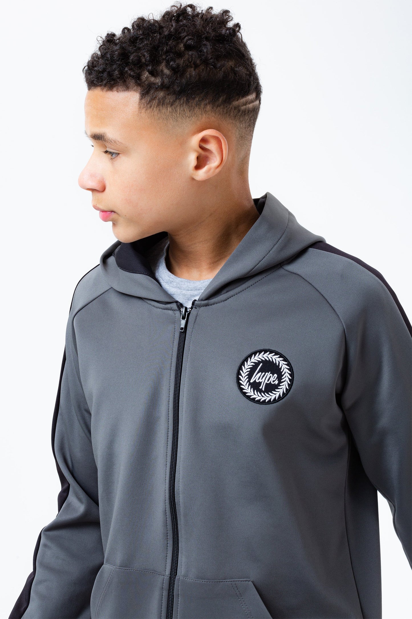 HYPE MINT LINE KIDS ZIP HOODIE