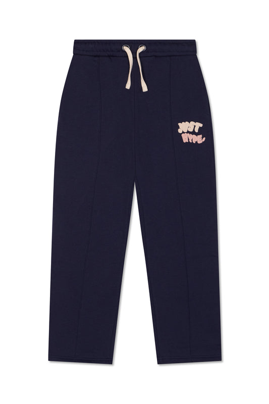 Hype Girls Navy Fantasy Wide Leg Joggers