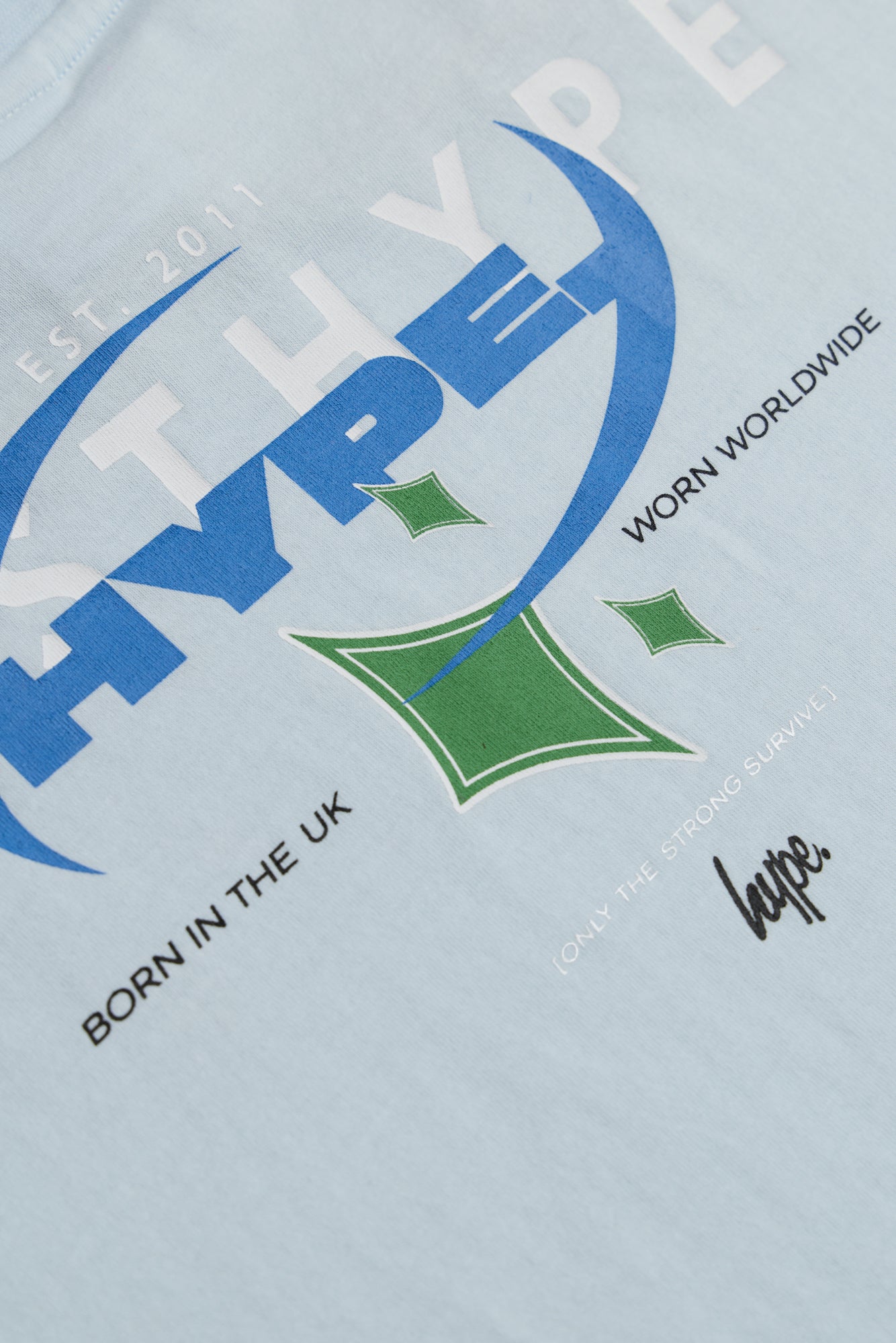 Hype Blue Ellipse T-Shirt