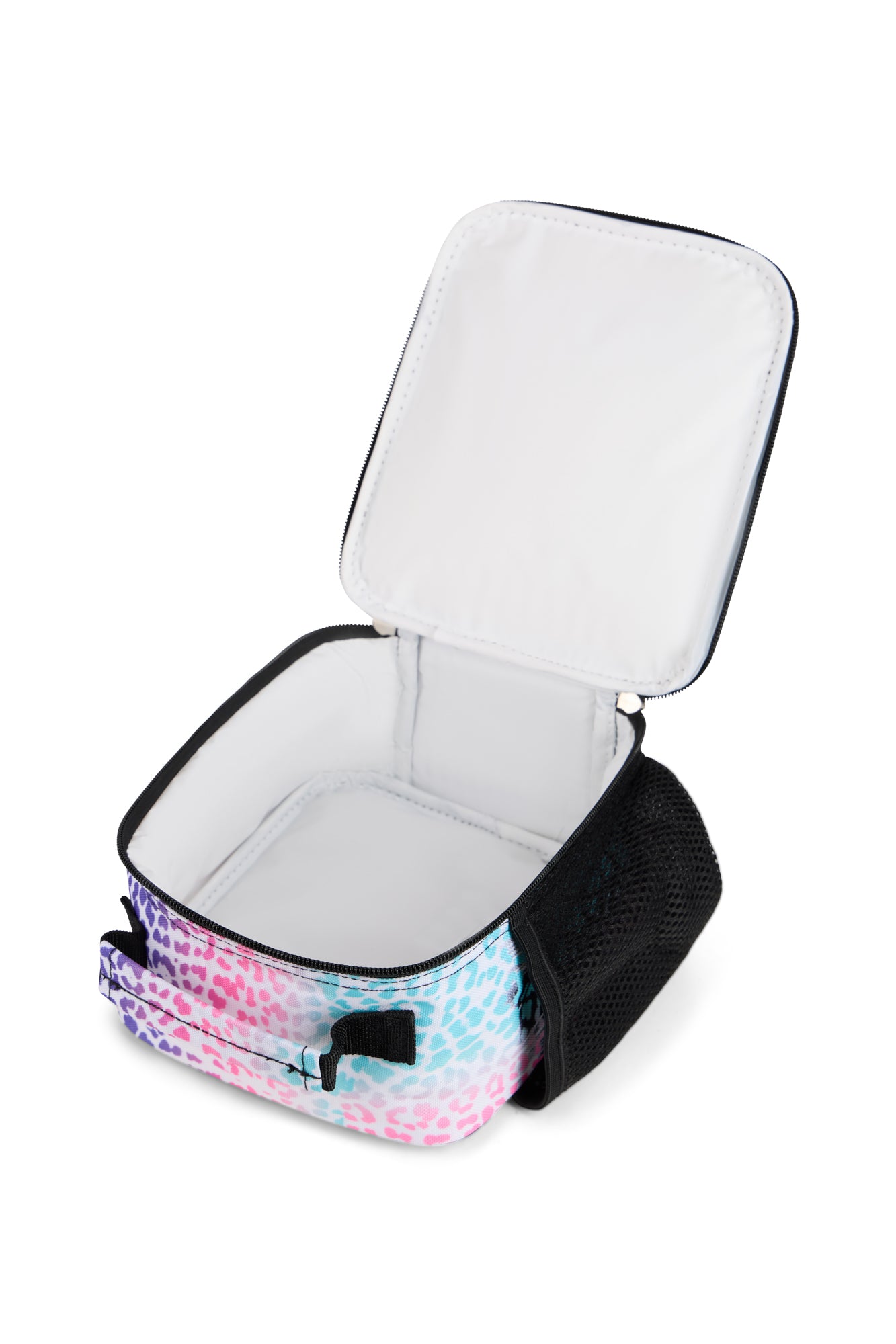 Hype Unisex Silver Leopard Drips Lunch Bag