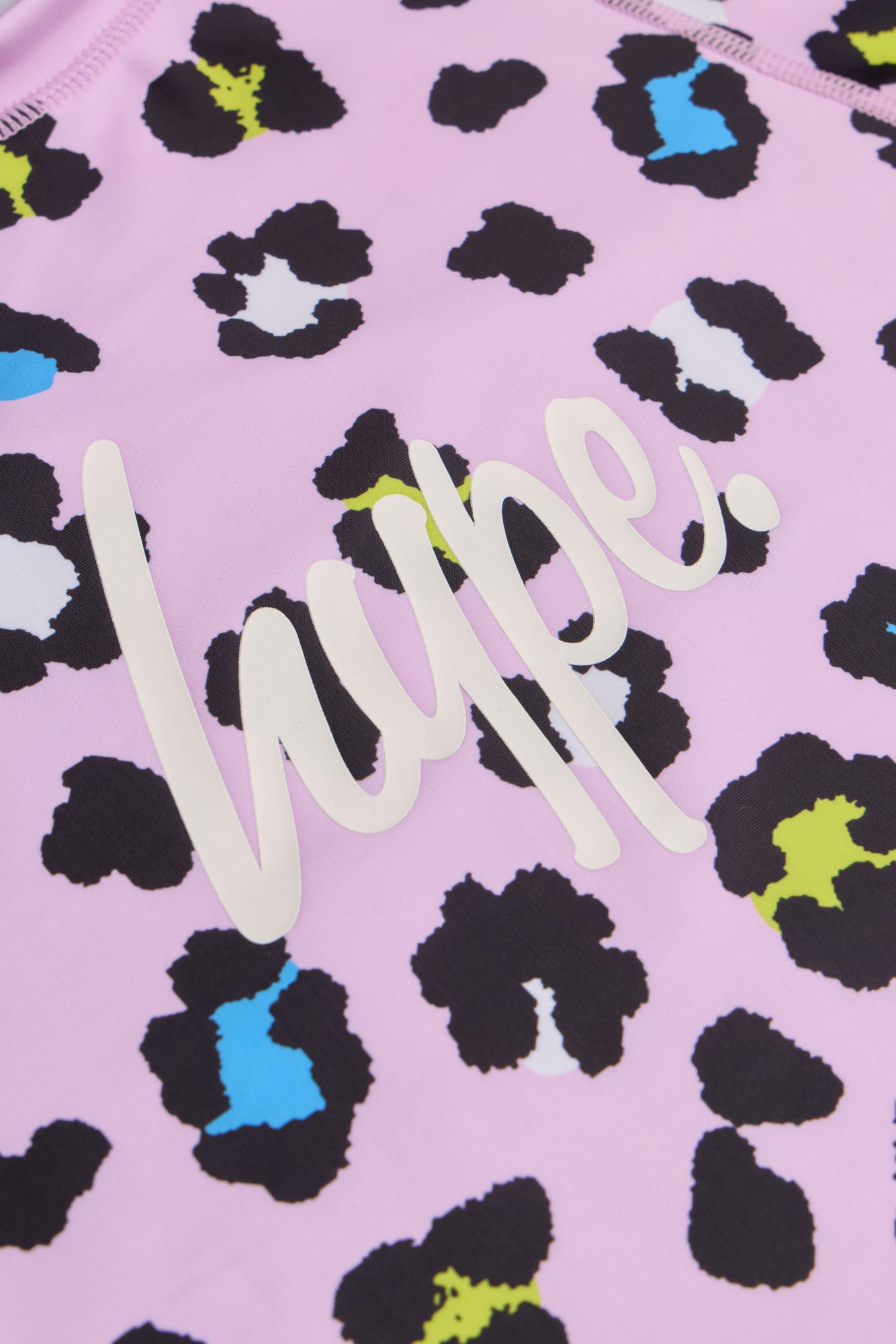 Hype Girls Lilac Leopard T-Shirt
