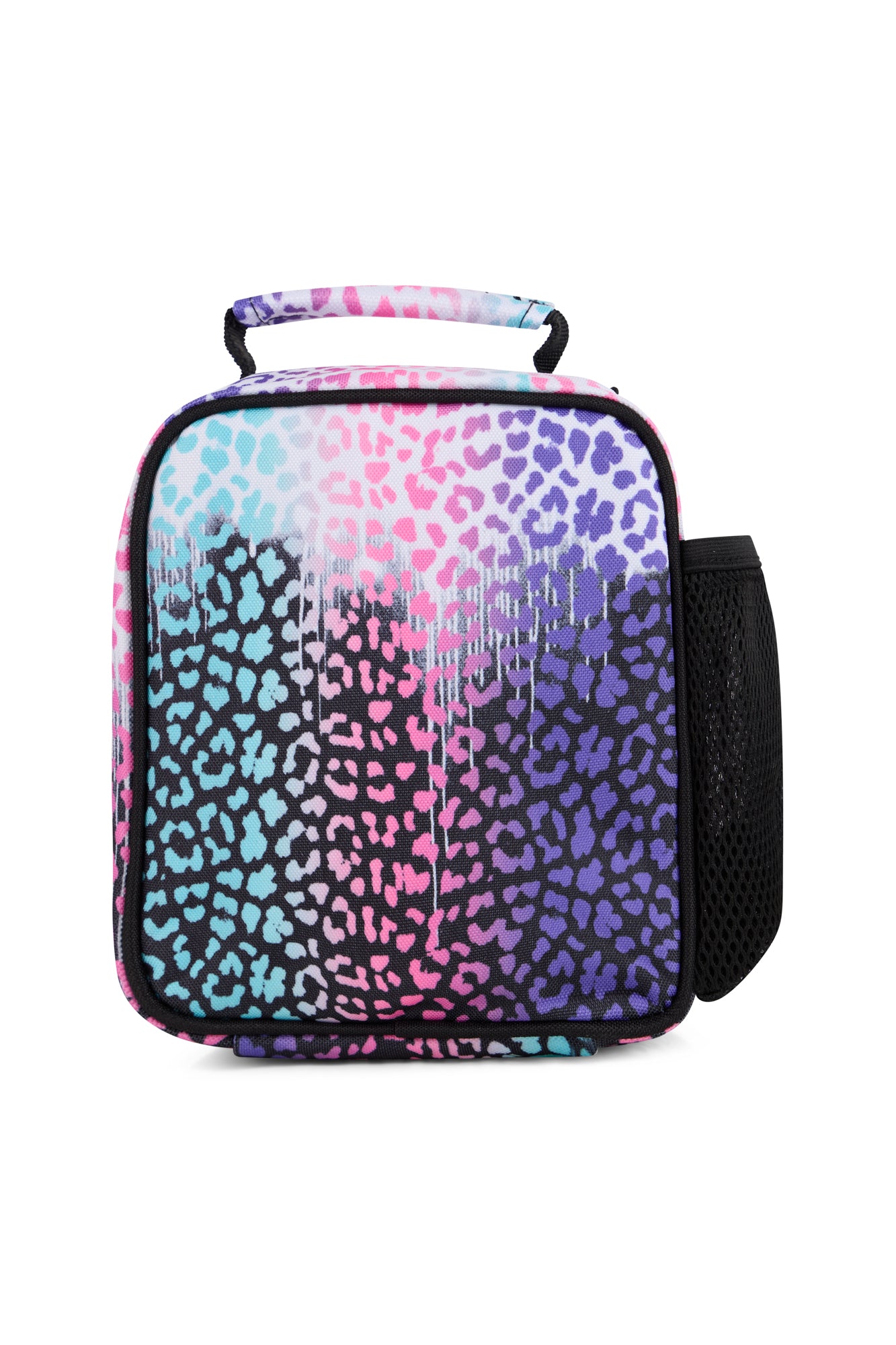 Hype Unisex Silver Leopard Drips Lunch Bag
