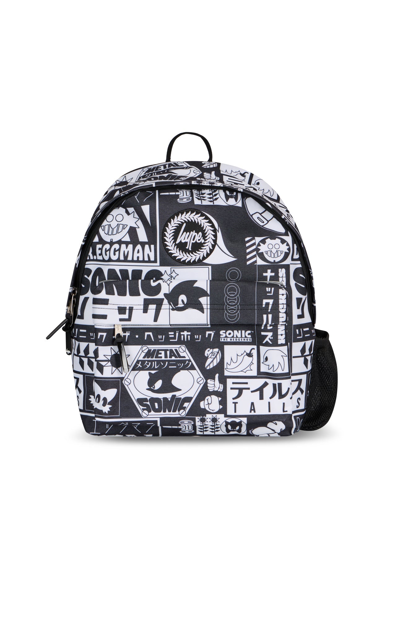 Hype x Sonic The Hedgehog™ Black Mono Sonic Backpack