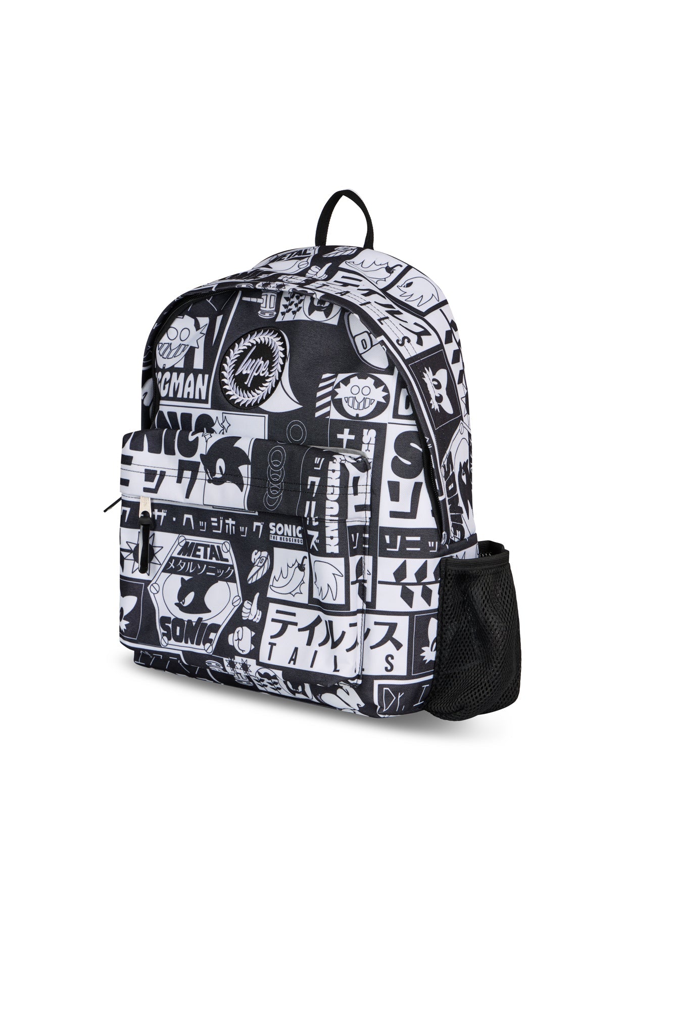 Hype x Sonic The Hedgehog™ Black Mono Sonic Backpack
