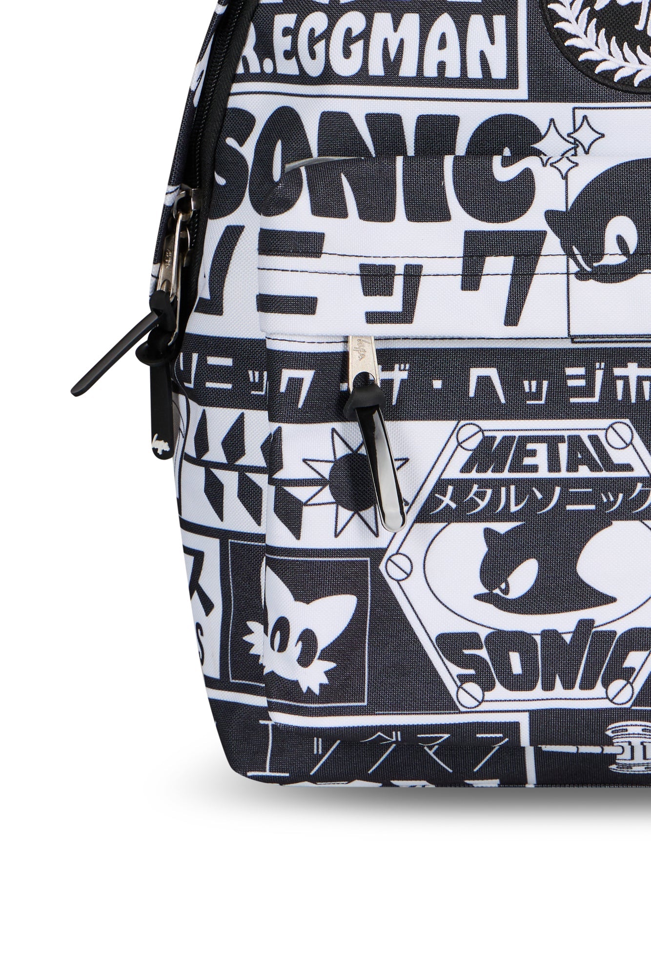 Hype x Sonic The Hedgehog™ Black Mono Sonic Backpack