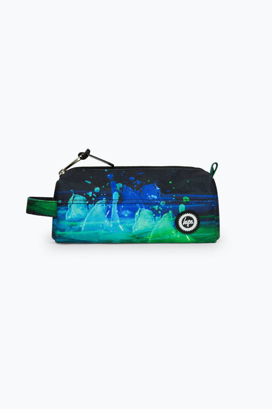 HYPE BLACK 3D DROPLETS PENCIL CASE