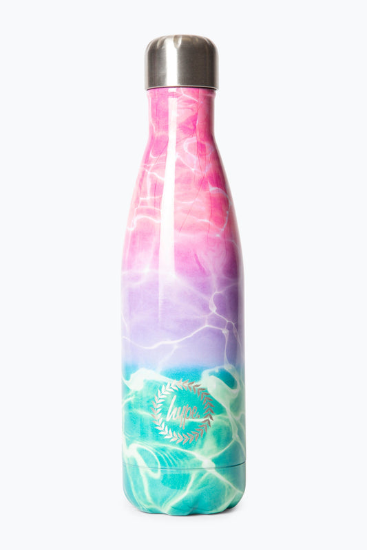 HYPE UNISEX MULTI PASTEL POOL WATER BOTTLE