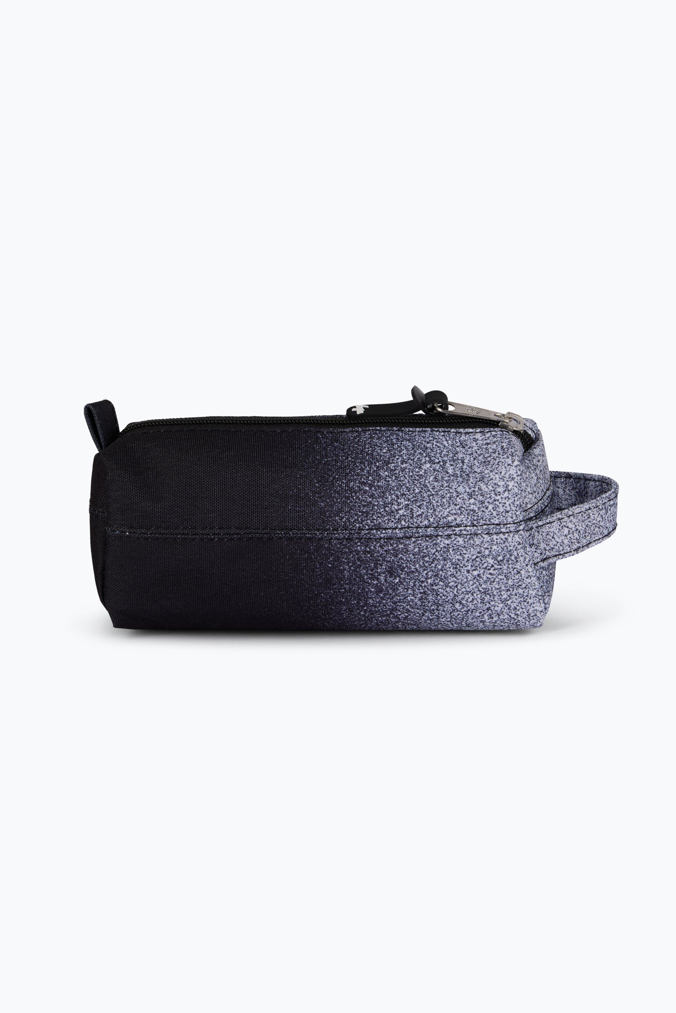 Hype Unisex Black/White Speckle Fade Pencil Case