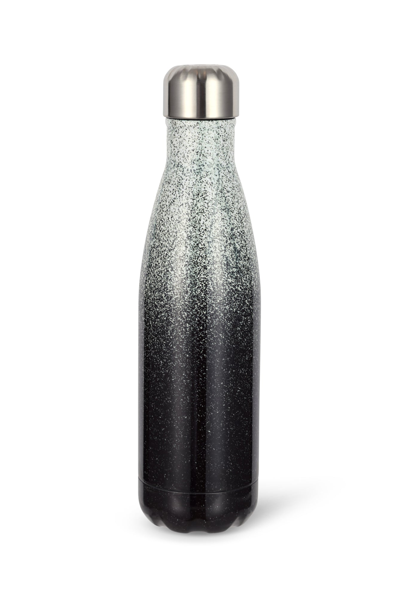 Hype Boys Black/White Speckle Fade Thermal Water Bottle