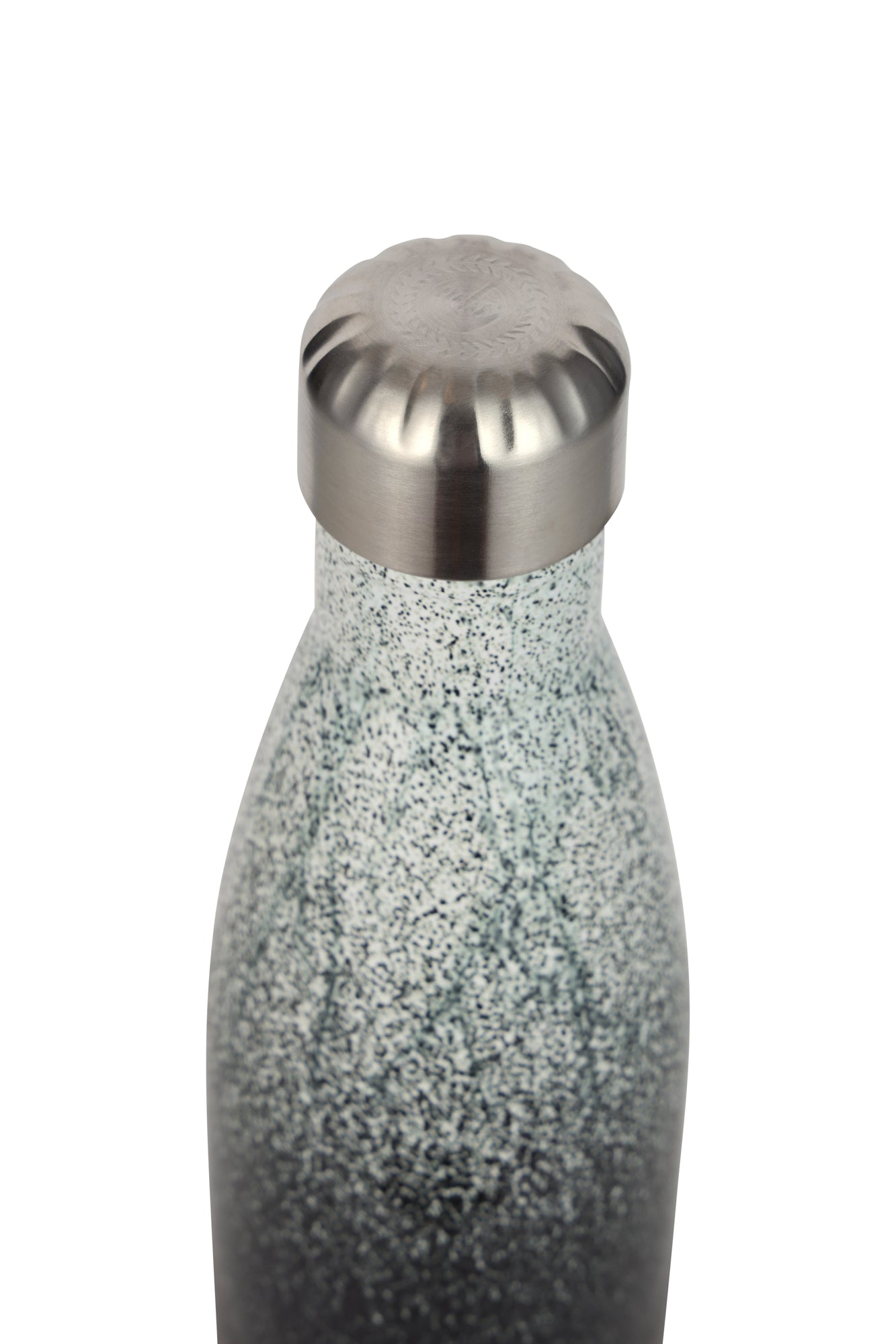 Hype Boys Black/White Speckle Fade Thermal Water Bottle