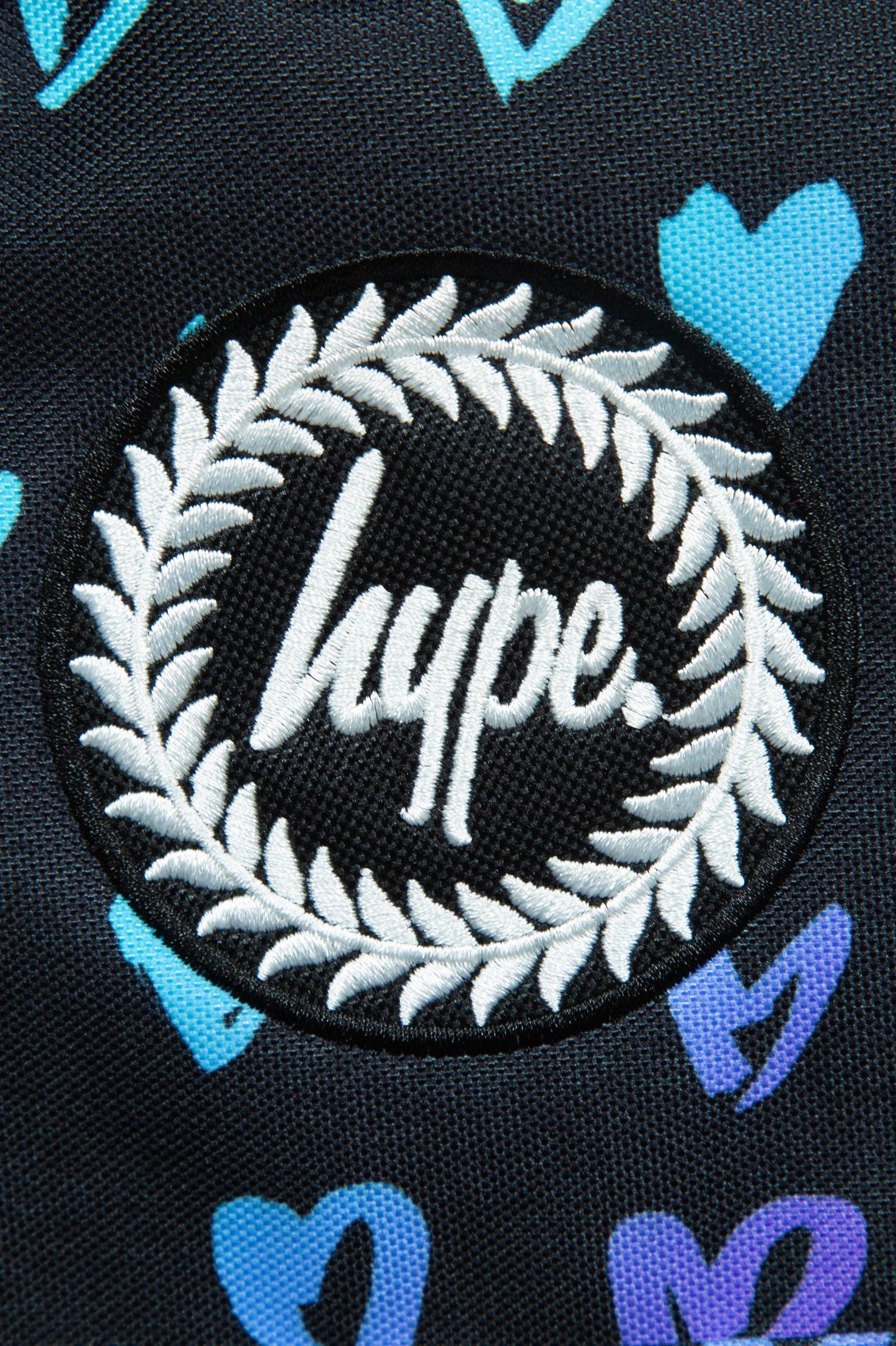 HYPE UNISEX SCRIBBLE HEART PINK CREST BACKPACK