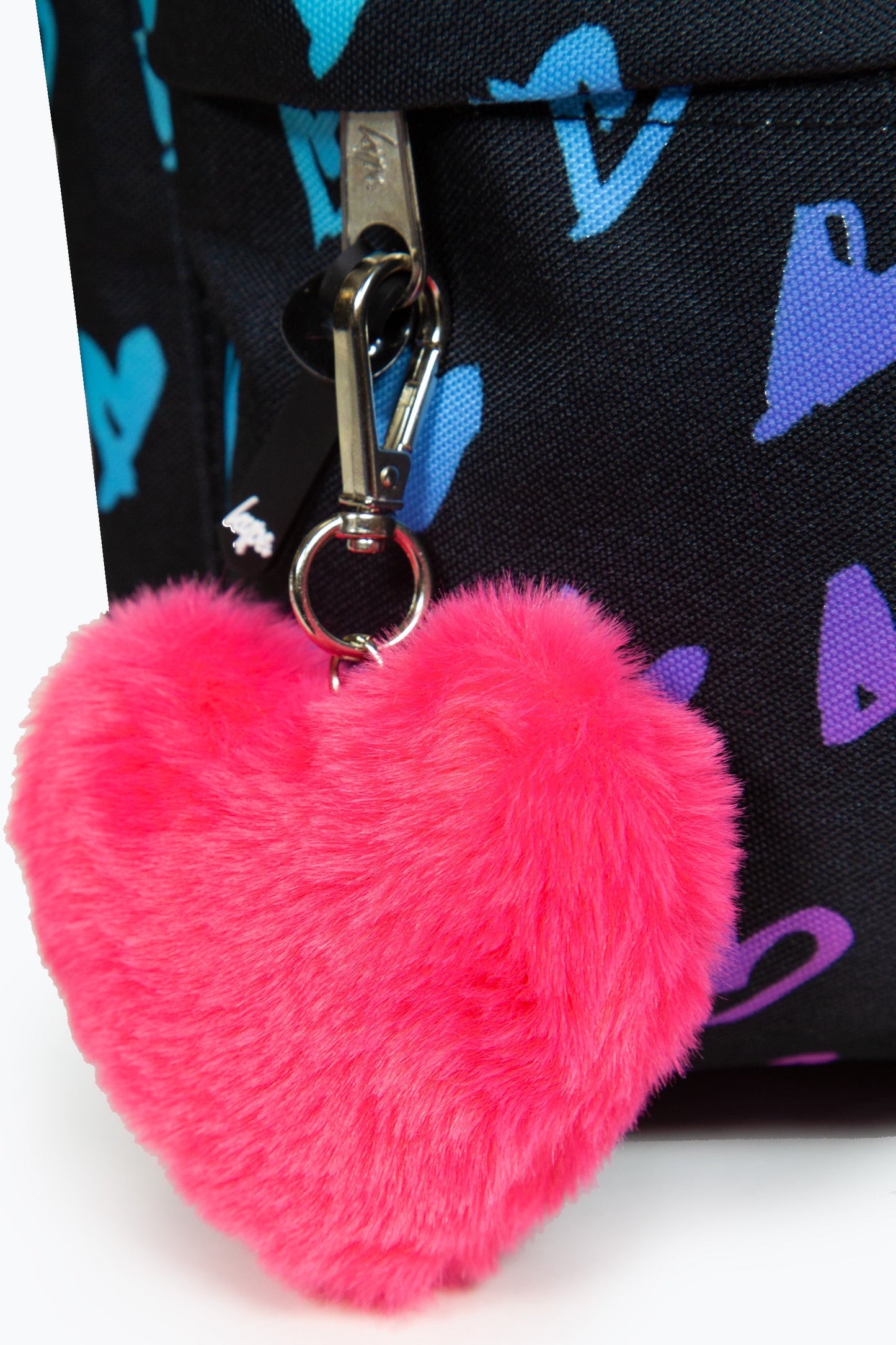 HYPE UNISEX SCRIBBLE HEART PINK CREST BACKPACK