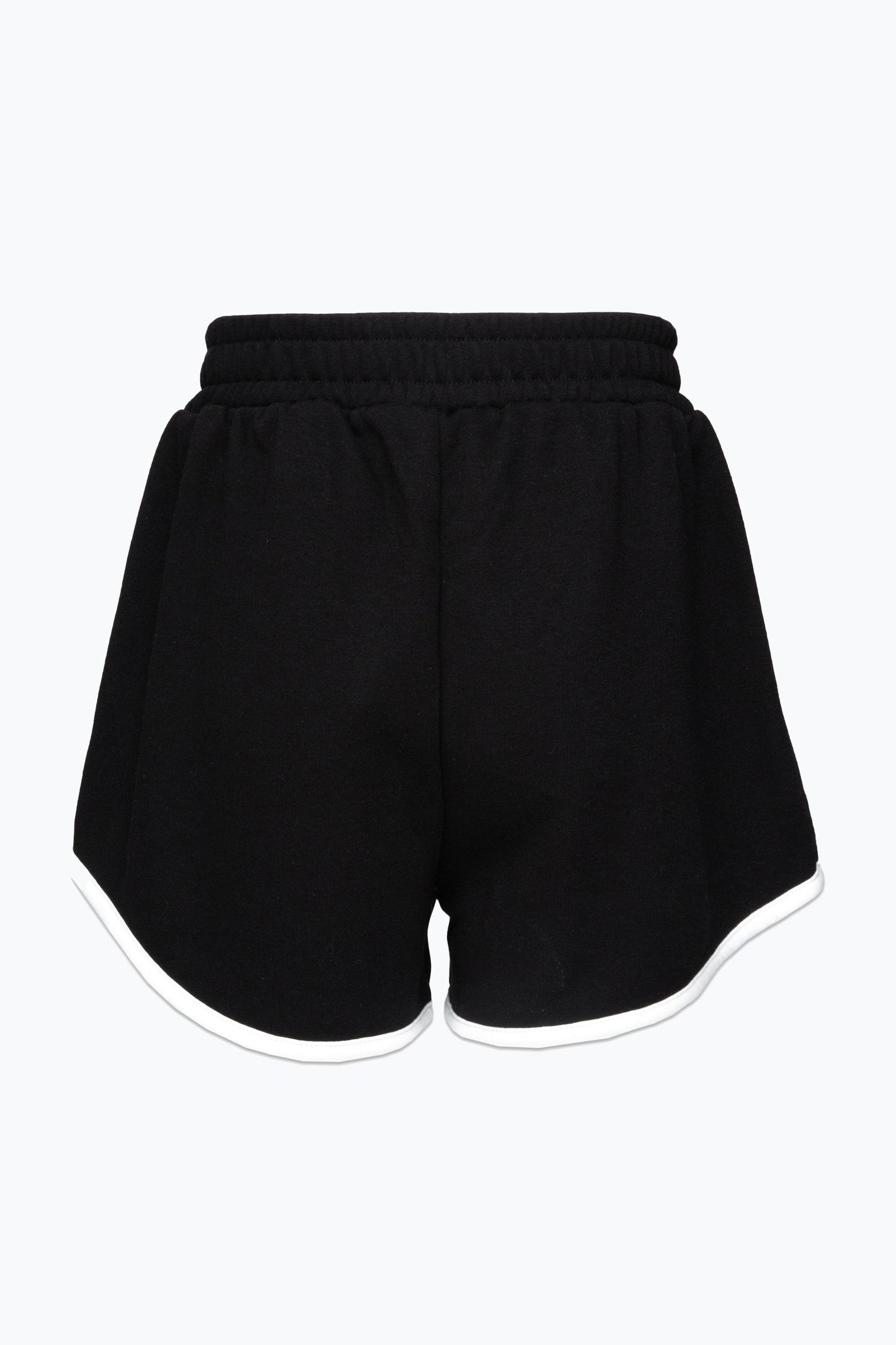 HYPE GIRLS BLACK SCRIPT SHORTS