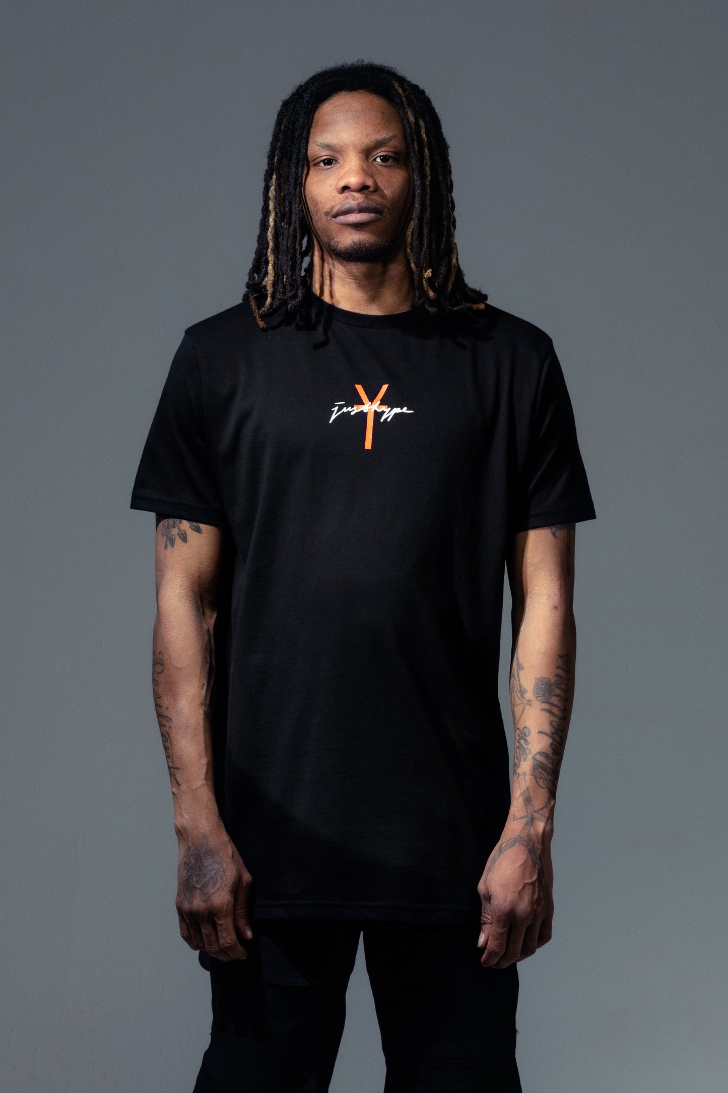 Hype X Youngs Teflon Black Oversized Mens T-Shirt