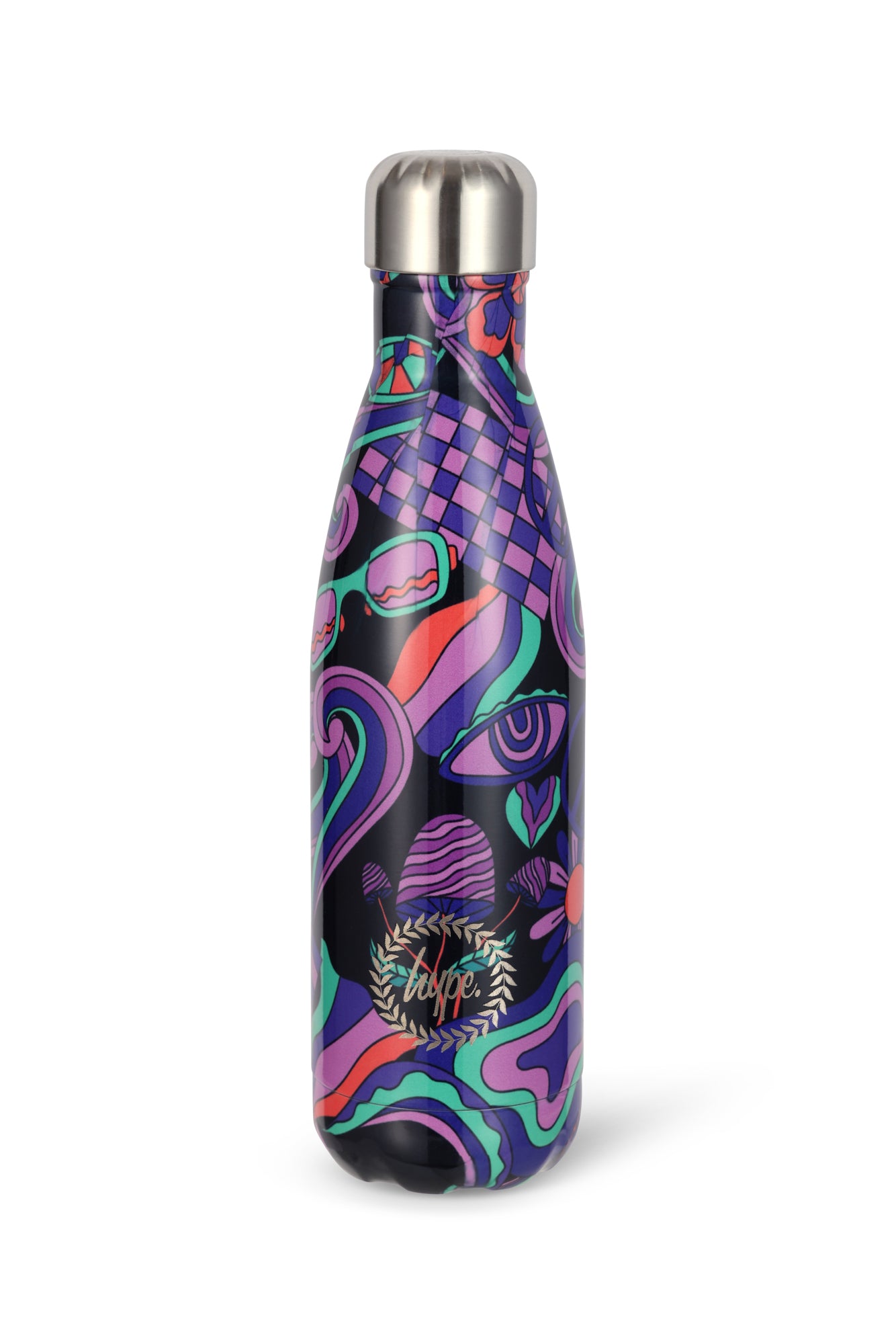 Hype Unisex Multi Wavey Baby Thermal Water Bottle
