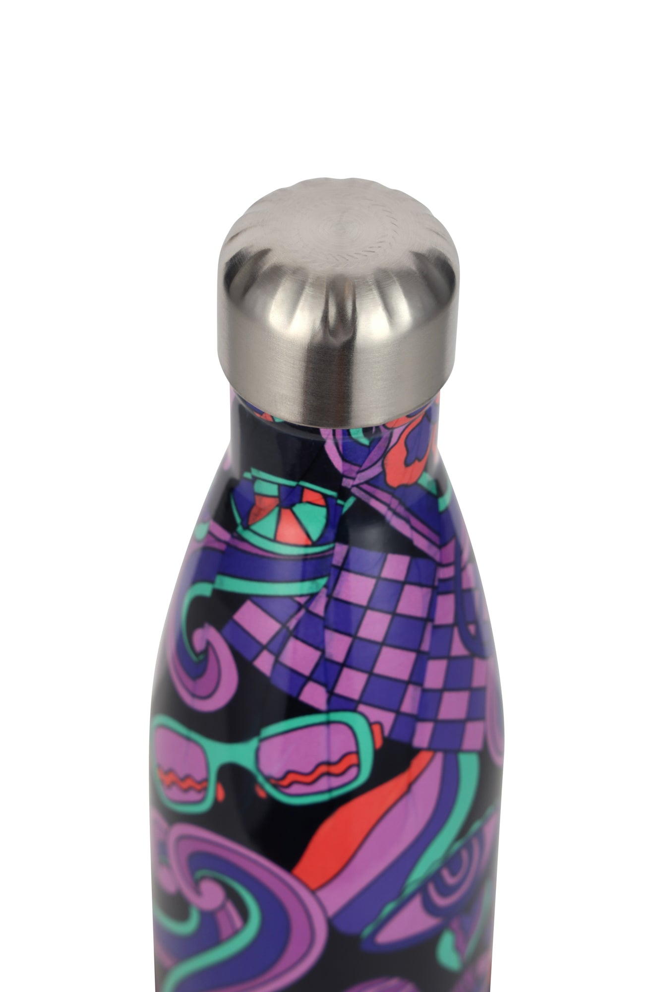 Hype Unisex Multi Wavey Baby Thermal Water Bottle