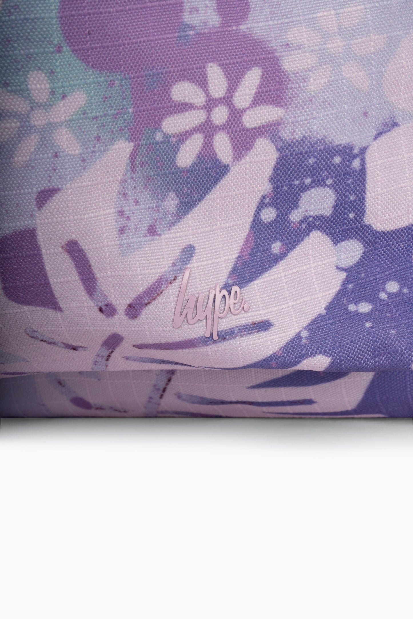 Hype Kids Purple Floral Doodle Iconic Backpack
