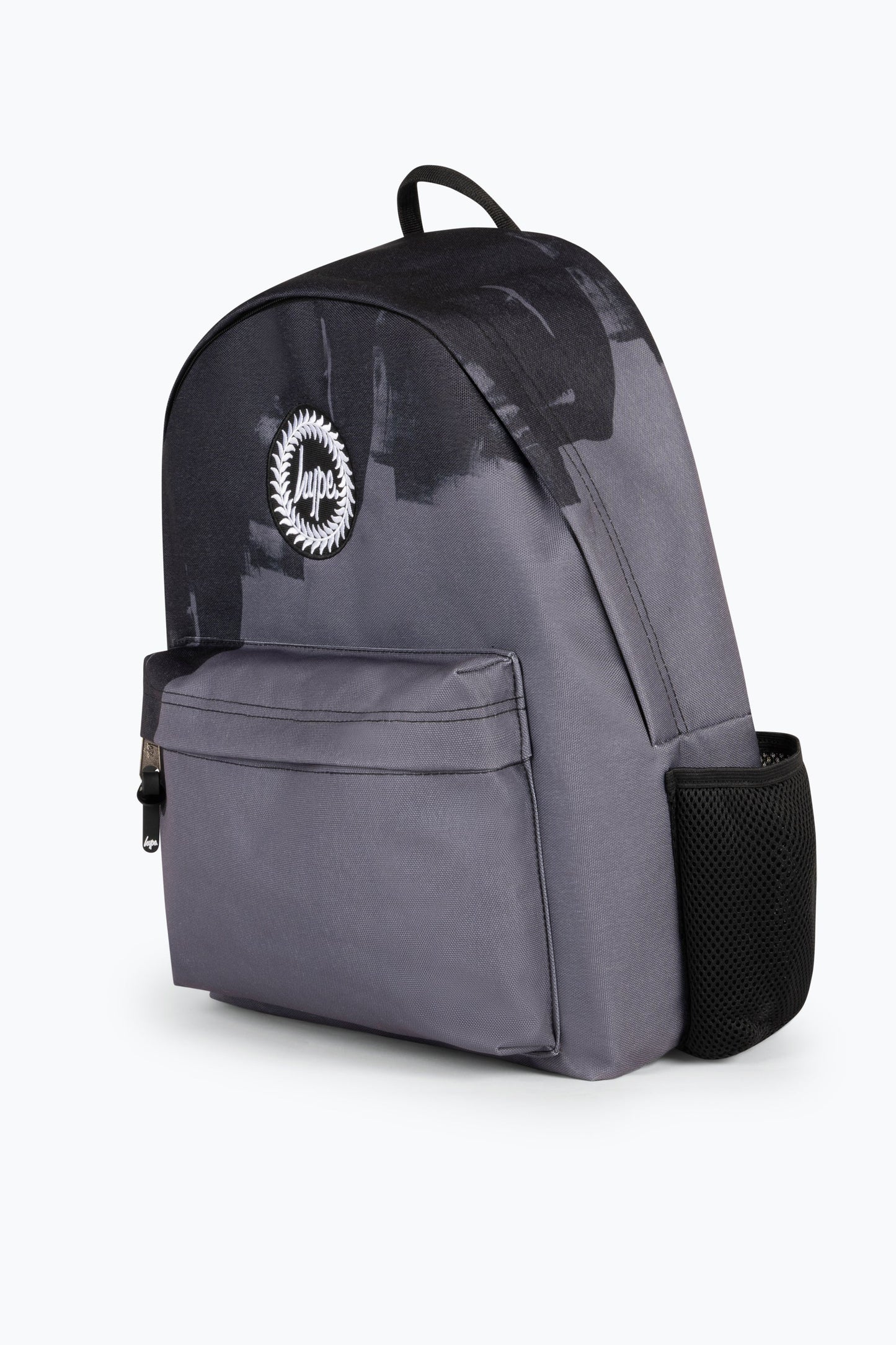 Hype Kids Black/Charcoal Brush Stroke Iconic Backpack