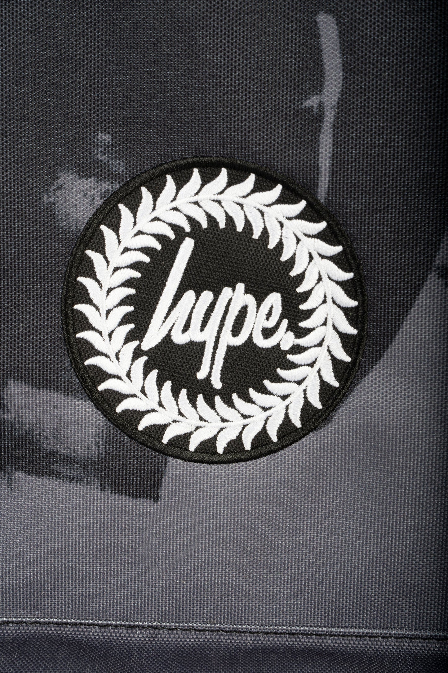 Hype Kids Black/Charcoal Brush Stroke Iconic Backpack