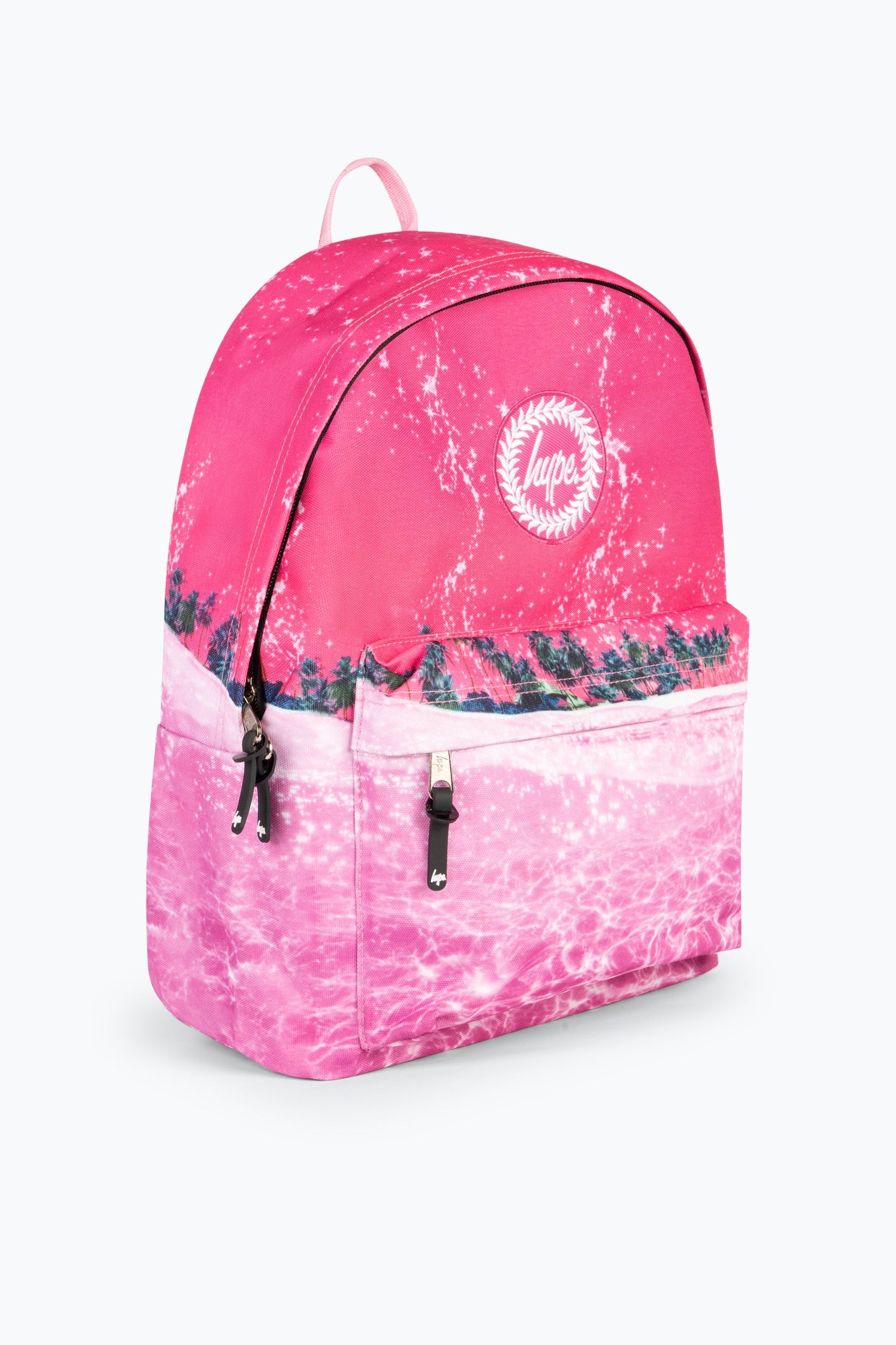 Hype Kids Pink Palms Iconic Backpack