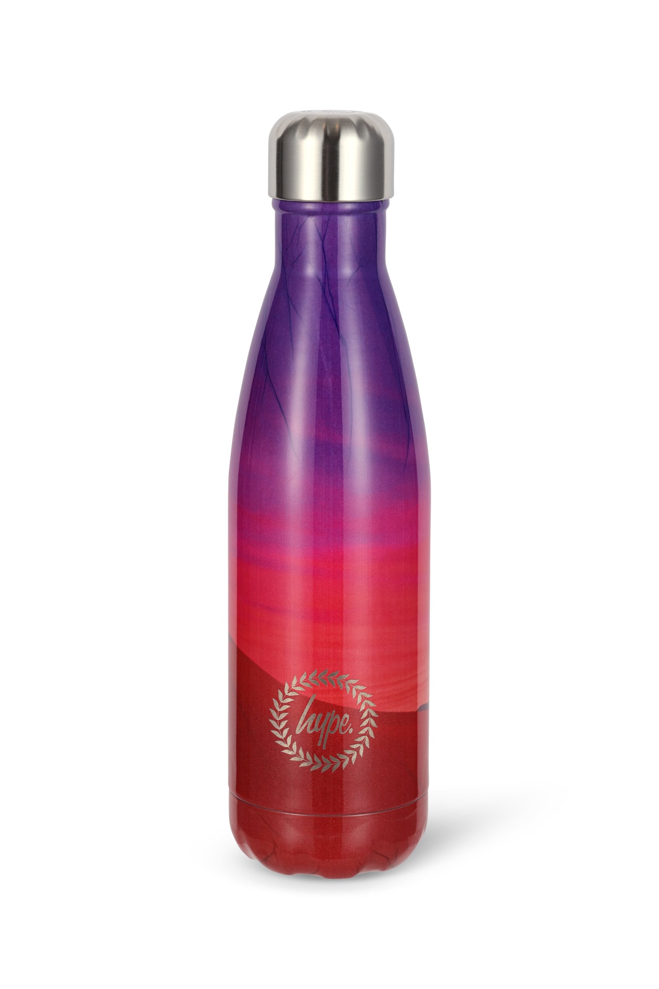 Hype Kids Red/Purple Sunset Dune Thermal Water Bottle