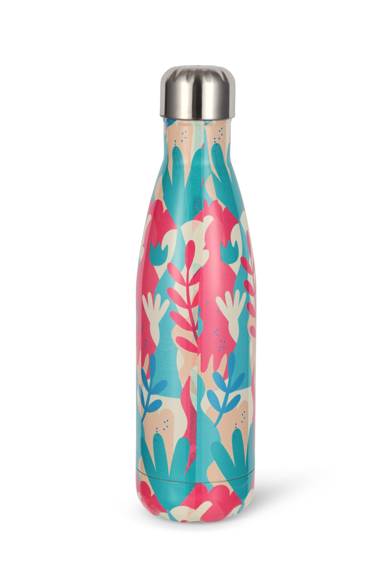 Hype Unisex Multi Pastel Flower Gaden Thermal Water Bottle