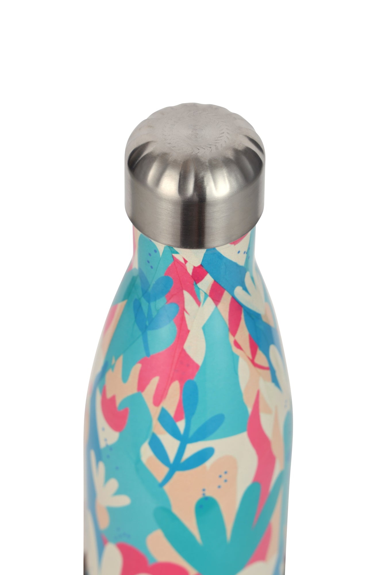 Hype Unisex Multi Pastel Flower Gaden Thermal Water Bottle