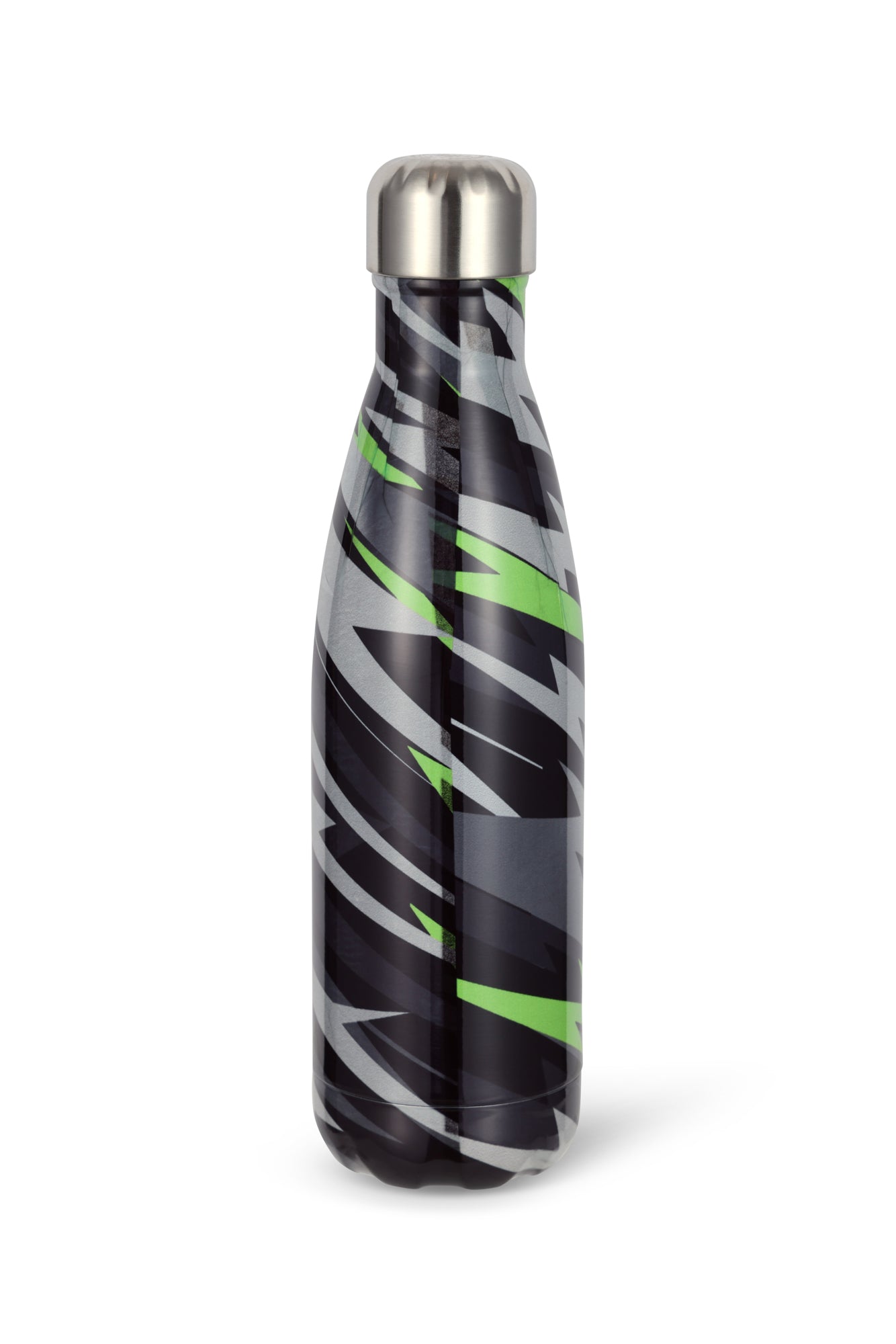 Hype Unisex Black Gradient Lightning Thermal Water Bottle