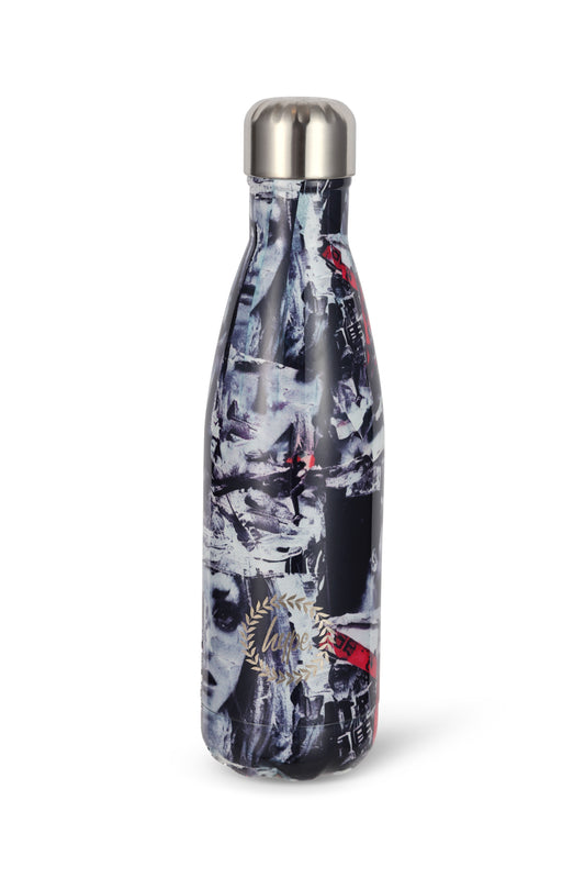 Hype Unisex Multi Magazine Tear Thermal Water Bottle