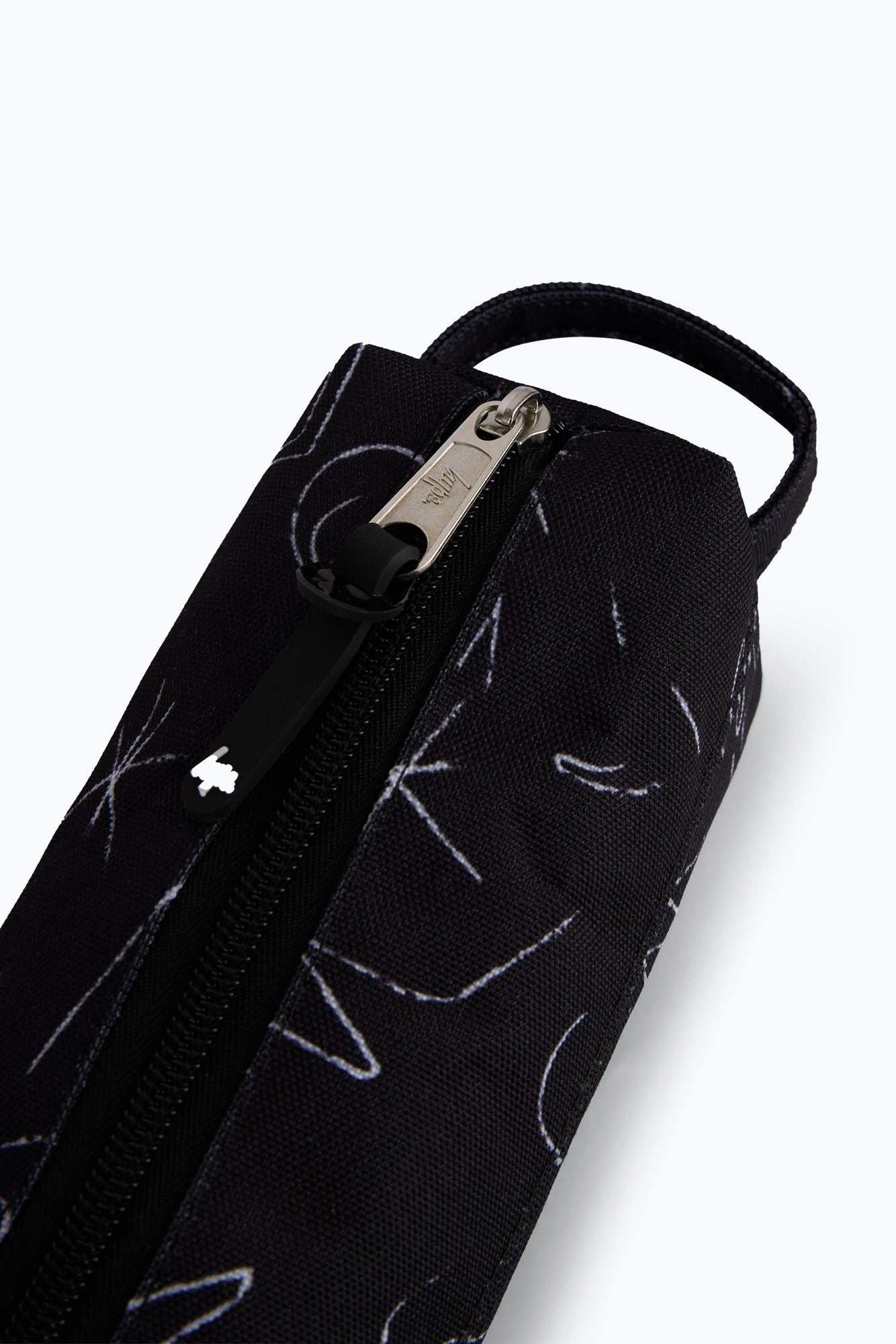 Hype Unisex Black Scribble Pencil Case