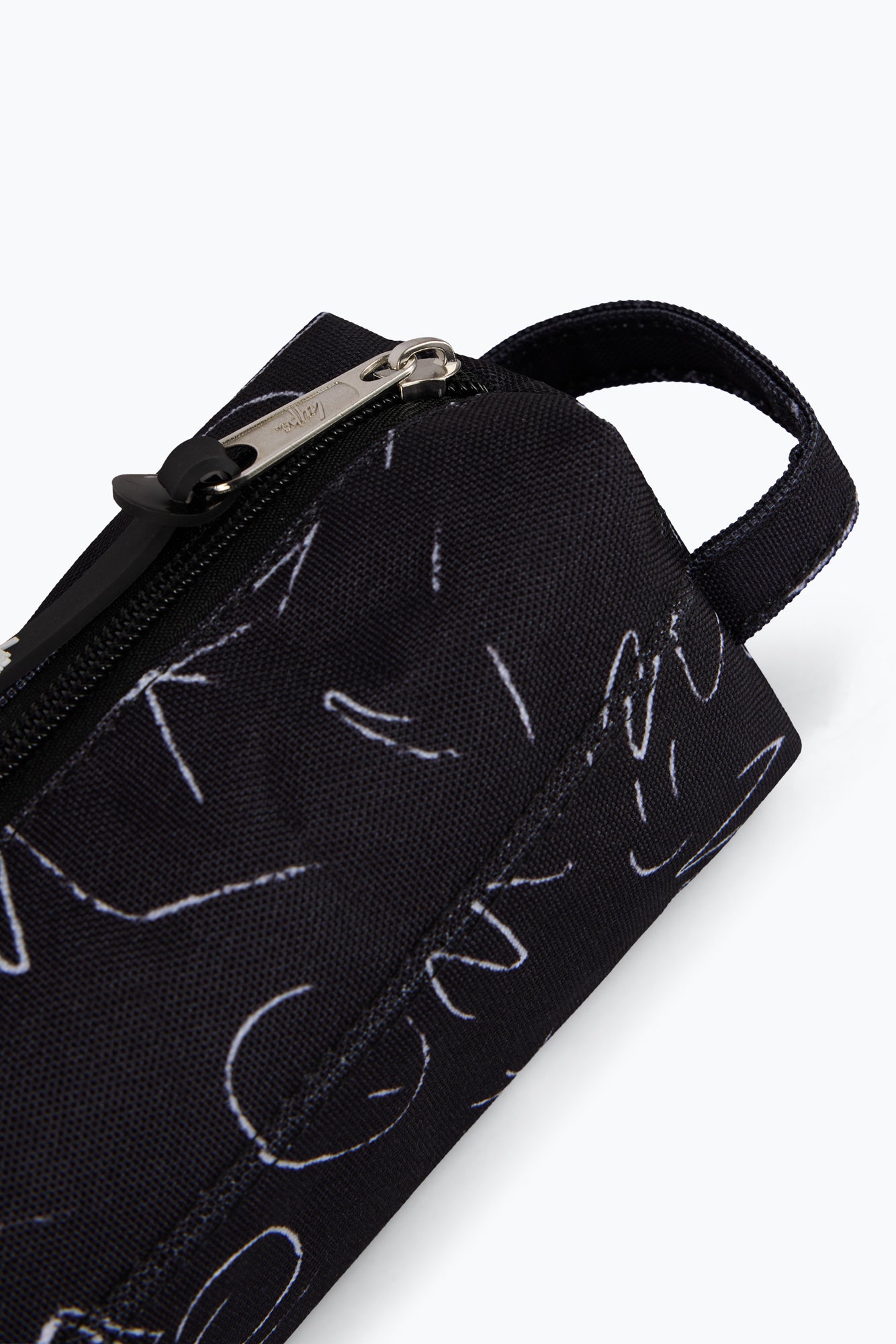 Hype Unisex Black Scribble Pencil Case