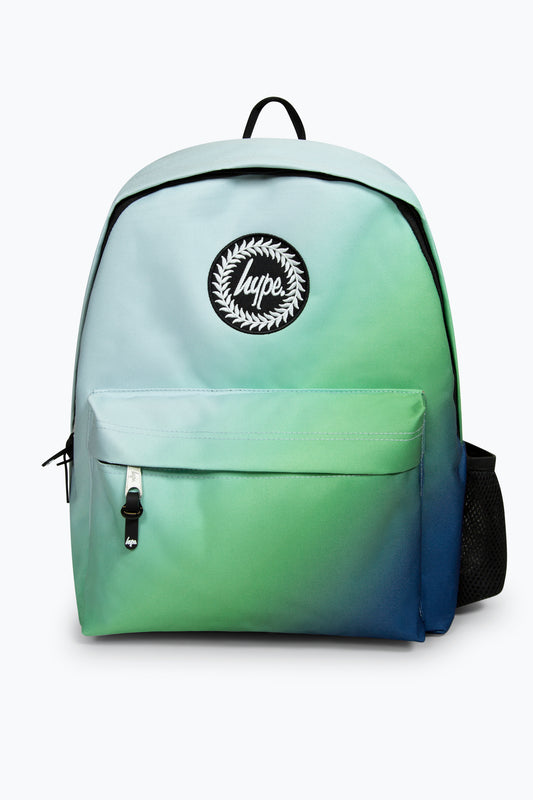 Hype Boys Navy/Green Fade Backpack